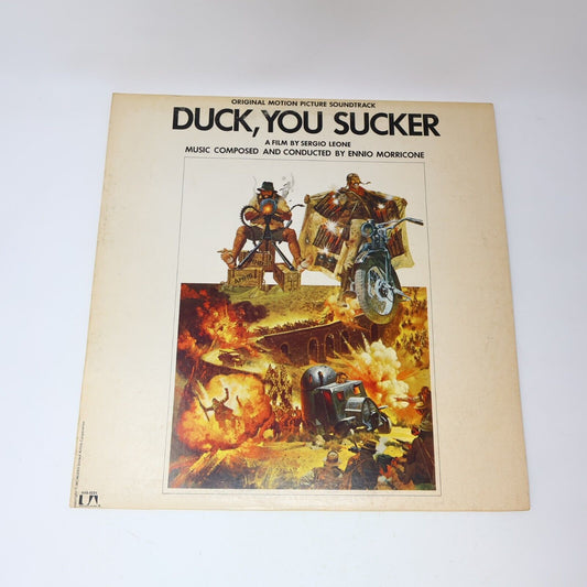 Ennio Morricone Duck You Sucker Movie Soundtrack LP Record UAS-5221 Sergio Leone