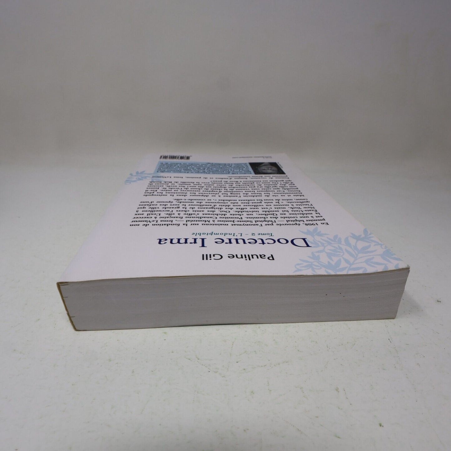 Docteure Irma #2 L'Indomptable Pauline Gill 2006 Québec Amérique Français Livre