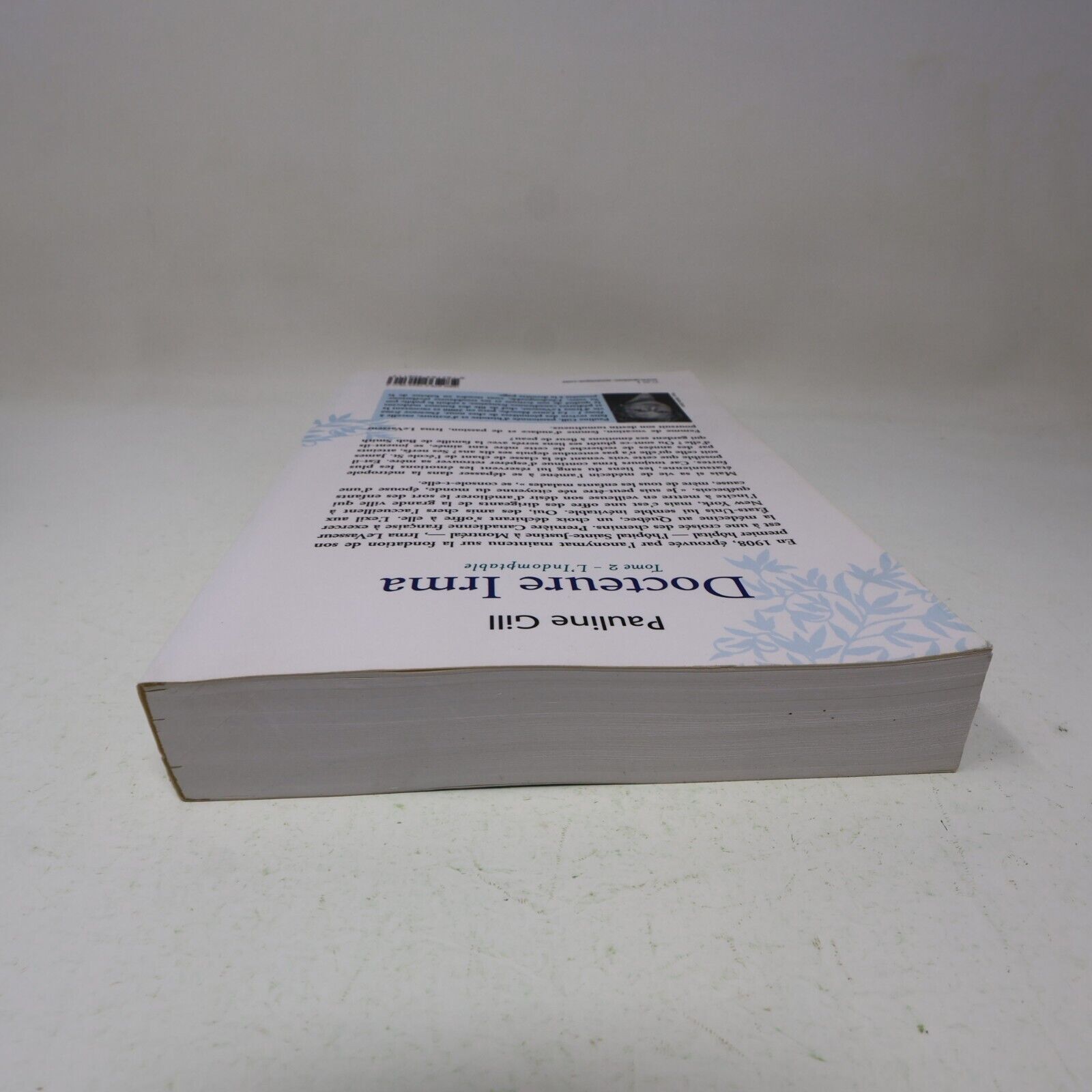 Docteure Irma #2 L'Indomptable Pauline Gill 2006 Québec Amérique Français Livre