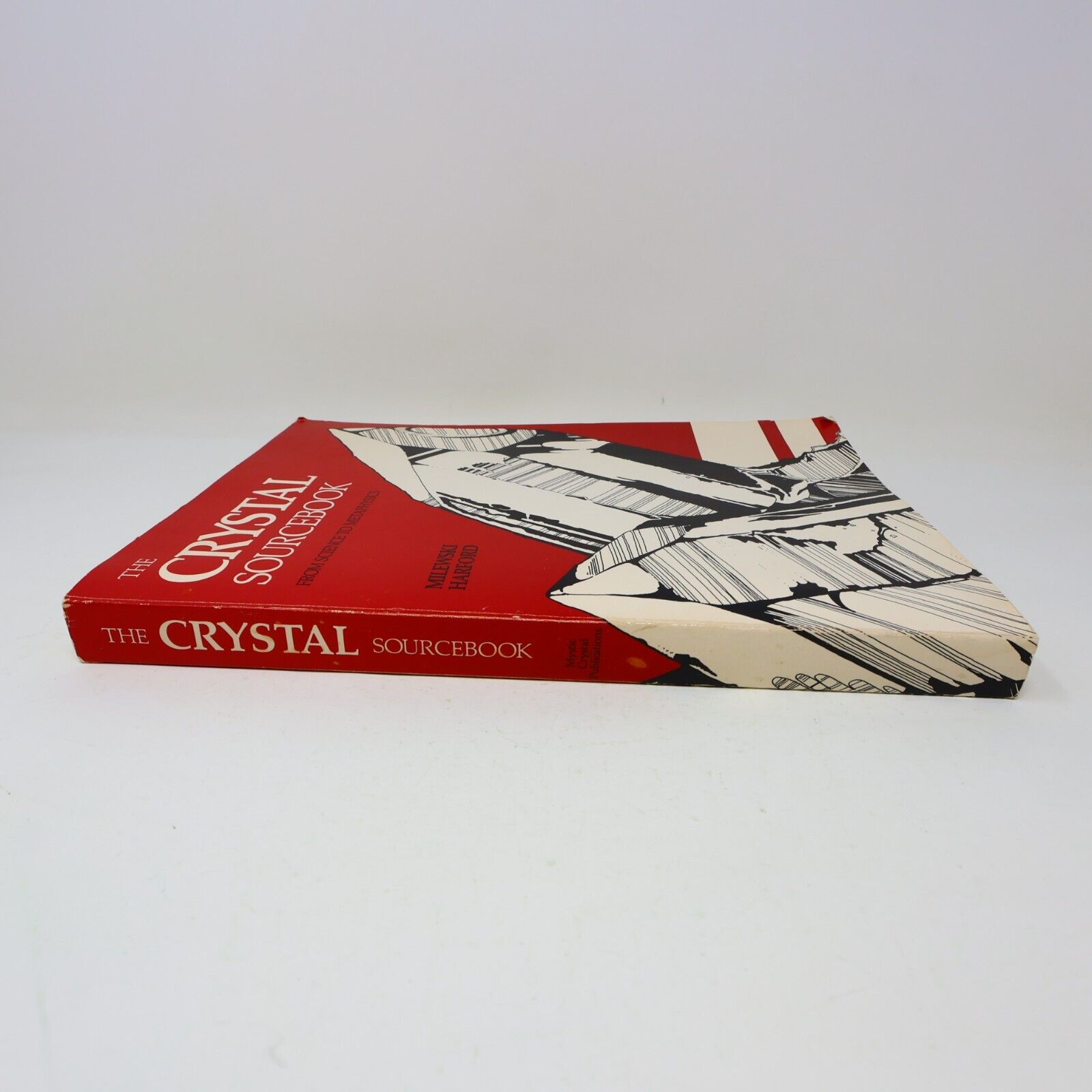 1987 The Crystal Sourcebook From Science To Metaphysics Milewski Harford PB 80s
