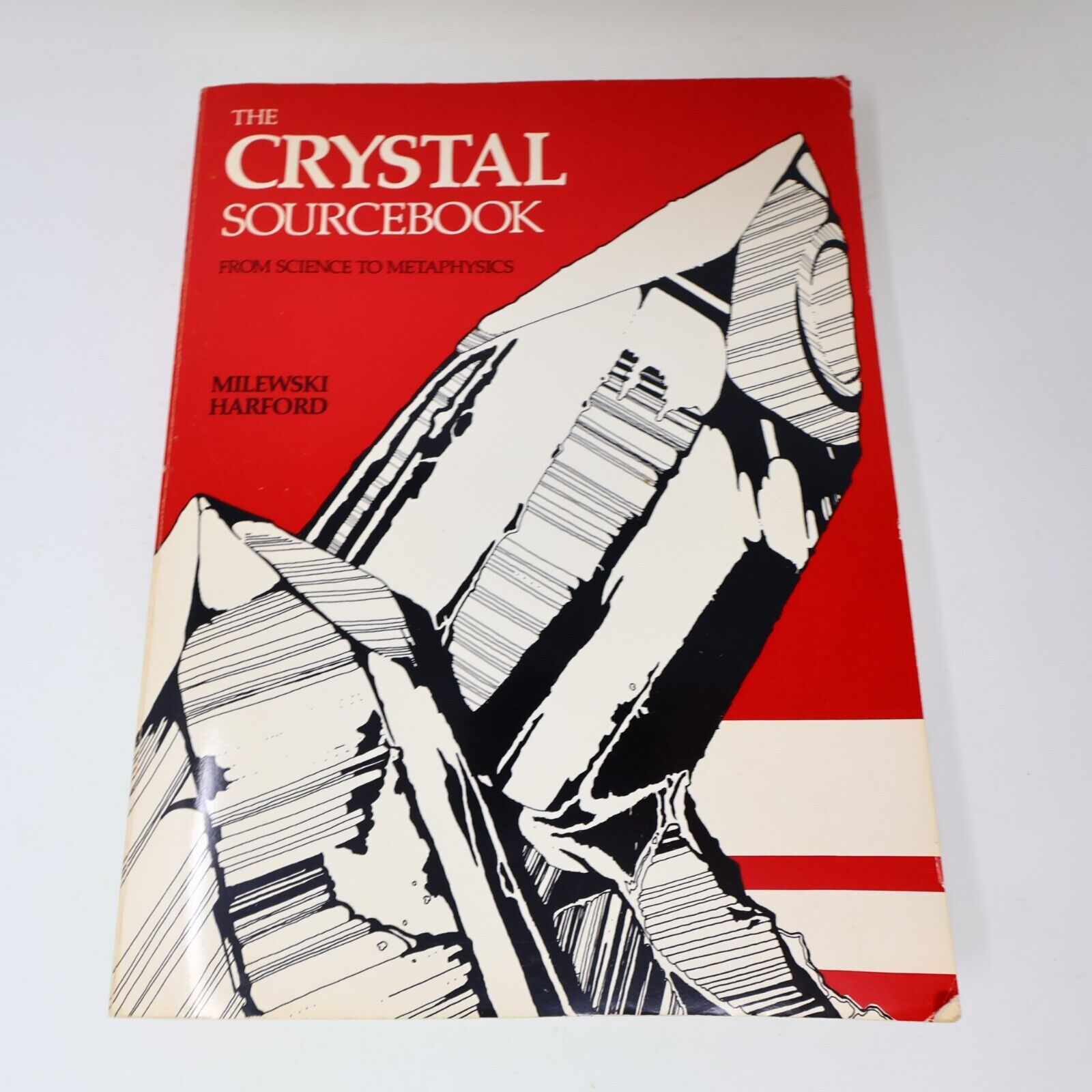 1987 The Crystal Sourcebook From Science To Metaphysics Milewski Harford PB 80s