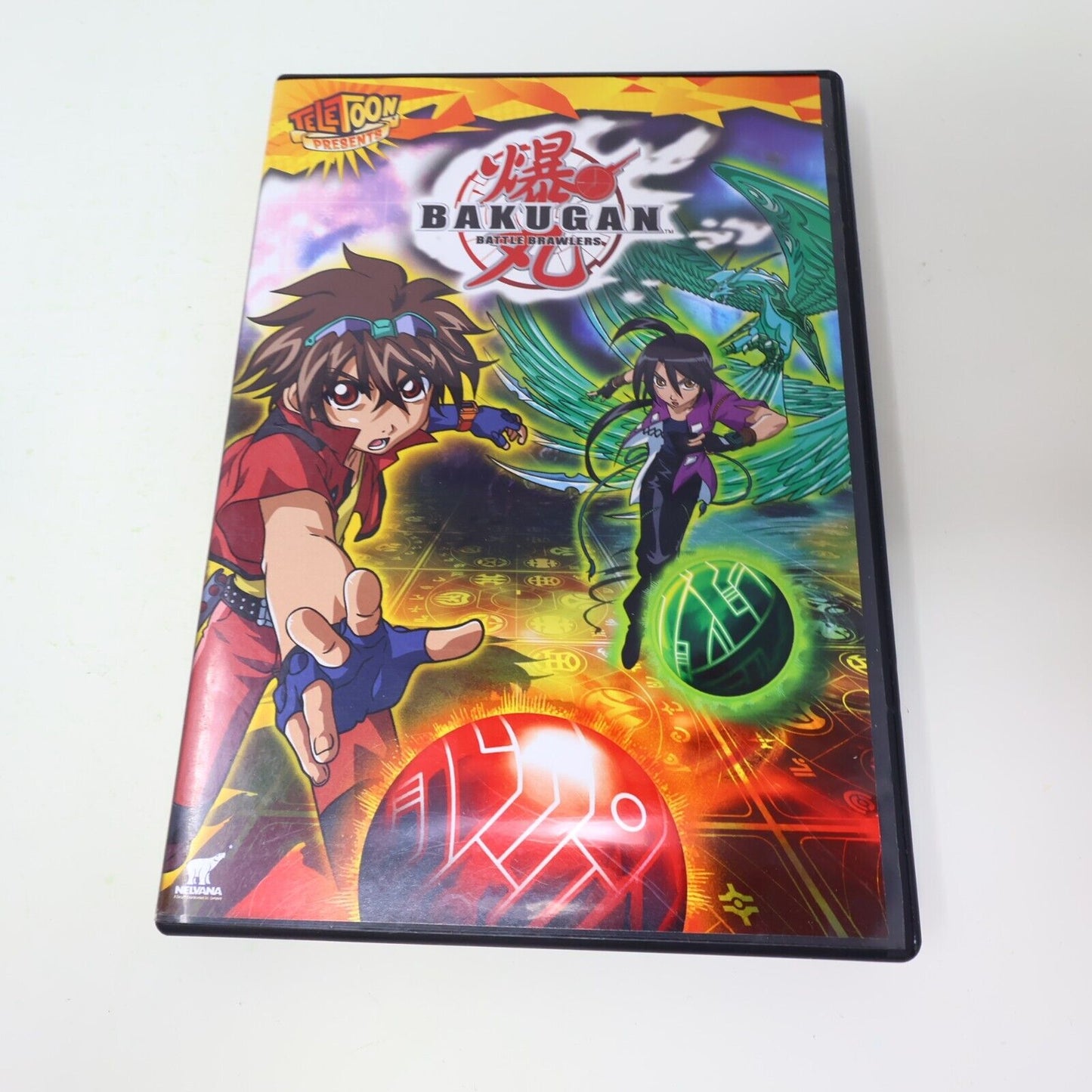 Bakugan Battle Brawlers #1-2-3-4 DVD Lot TeleToon English Français NTSC Tested