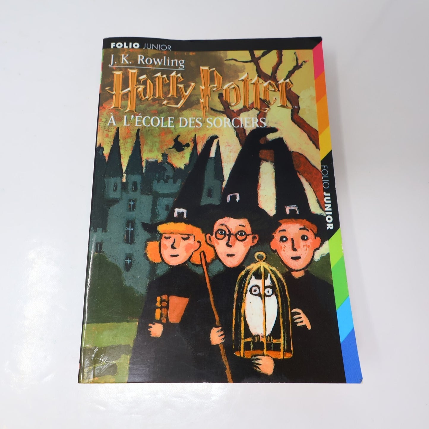 Harry Potter #1-7 Folio Junior Série Complète Lot 7 Livres J.K. Rowling Français