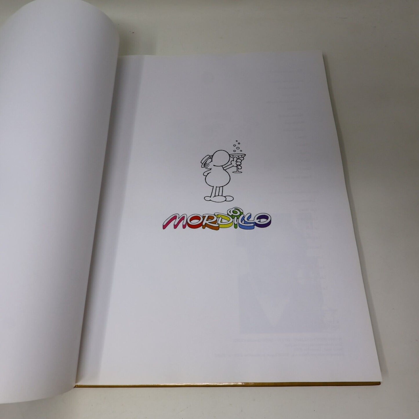 Guillermo Mordillo Lovestory / Livre d'Or Lot 2 Bandes Dessinées Français Glénat