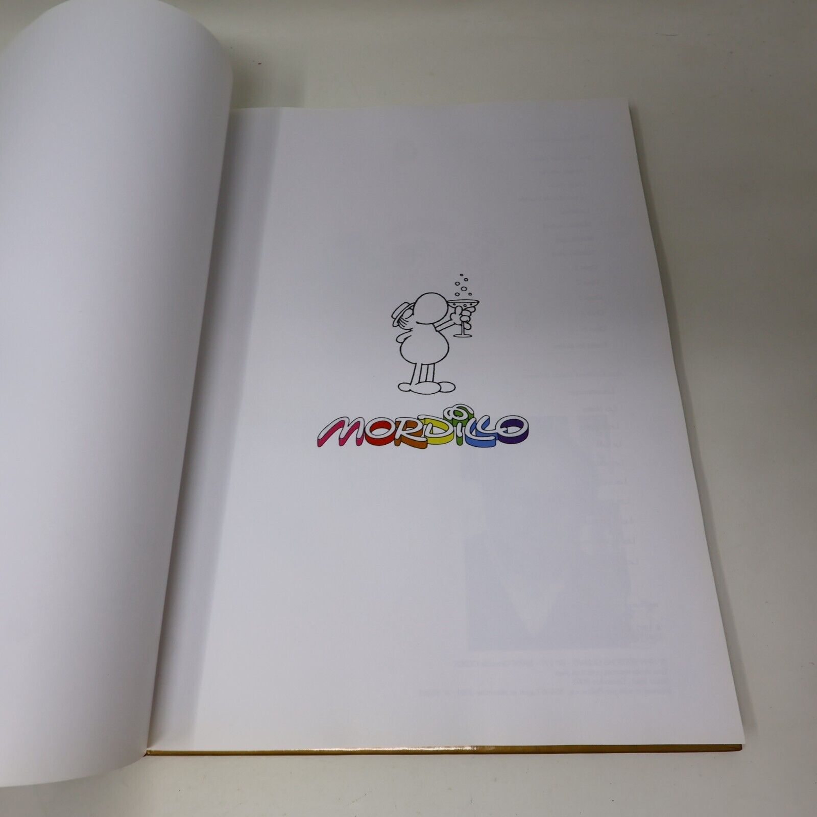 Guillermo Mordillo Lovestory / Livre d'Or Lot 2 Bandes Dessinées Français Glénat