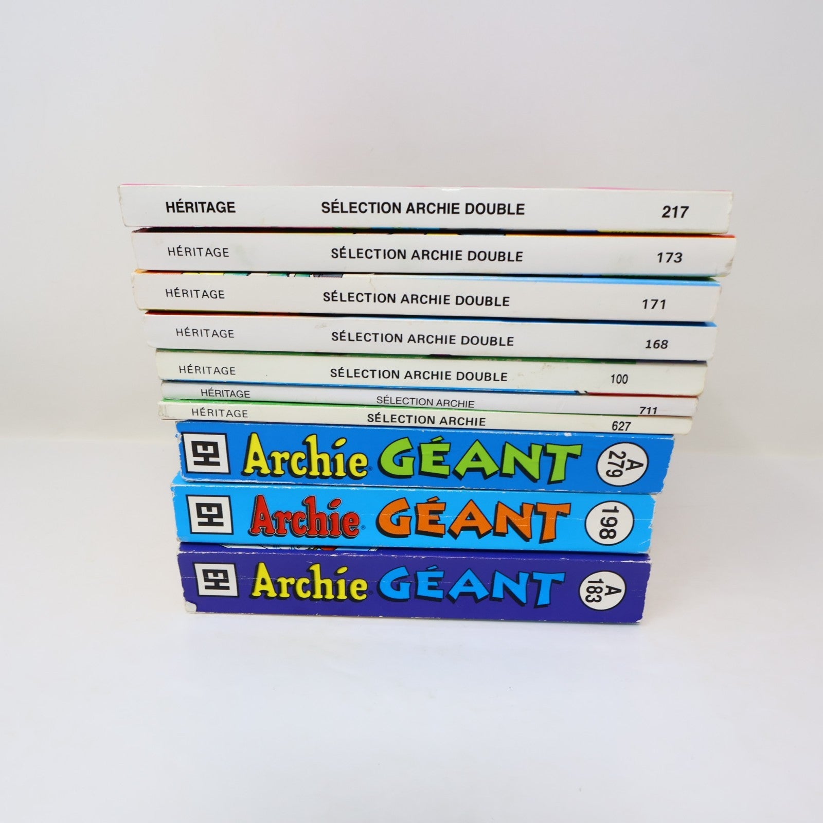 Archie Lot 10 Bandes dessinées Sélection/Géant/Format Double EH Humour Français