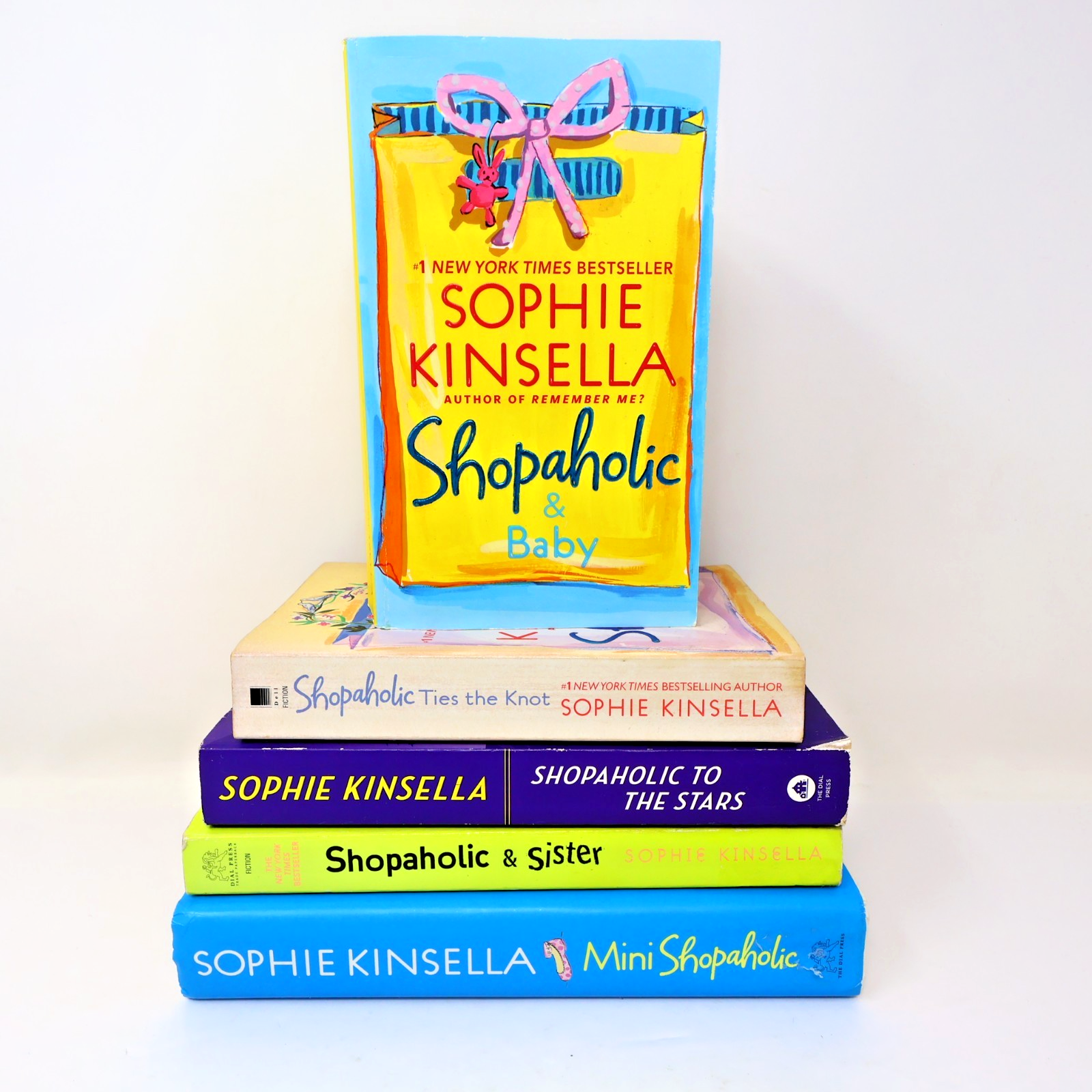 Shopaholic #3-6 8 5 Books Lot Sophie Kinsella Women's Fiction Comedy