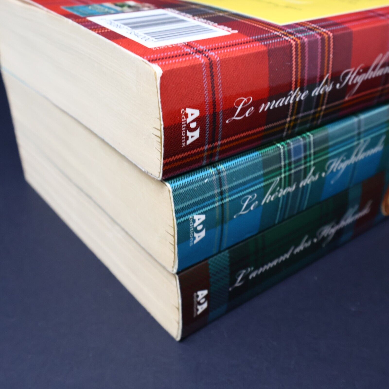 Lot 3 Livres Les Chevaliers Écossais #1-3 Amanda Scott Série Complète Français