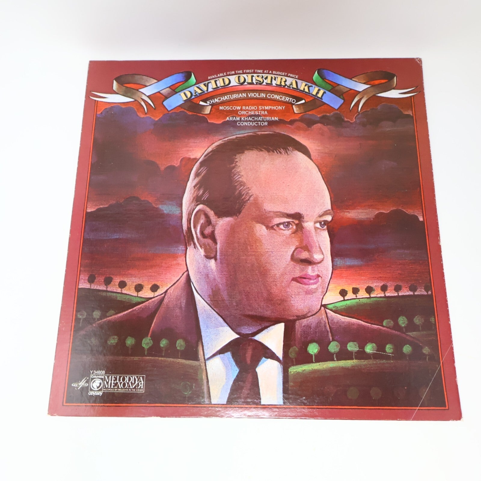 David Oistrakh Khachaturian Violin Concerto Moscow Radio Symphony Record Y 34608