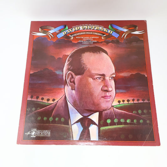 David Oistrakh Khachaturian Violin Concerto Moscow Radio Symphony Record Y 34608