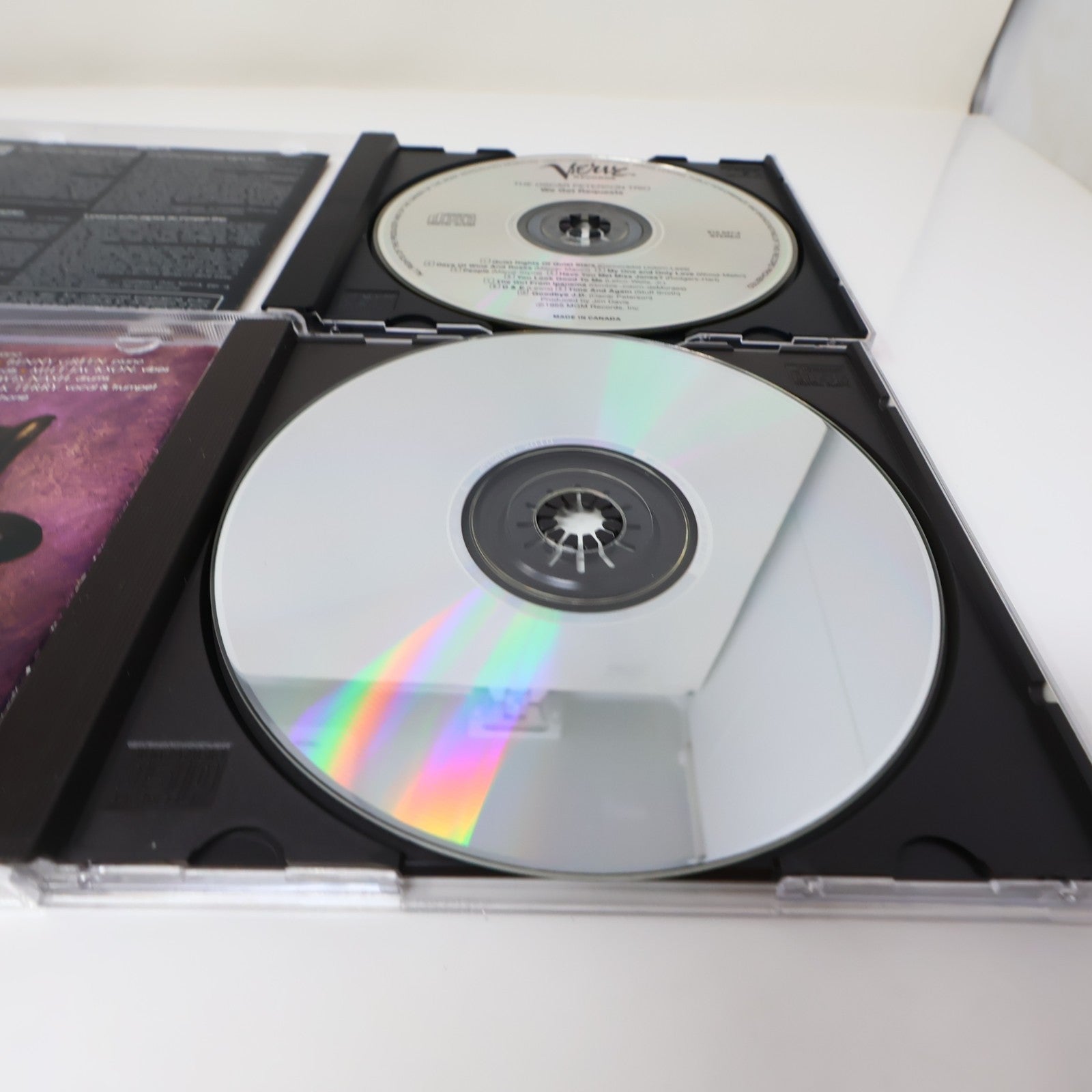 Oscar Peterson 6 CDs Lot The More I See You/Side By Side/Tenderly Jazz Blues