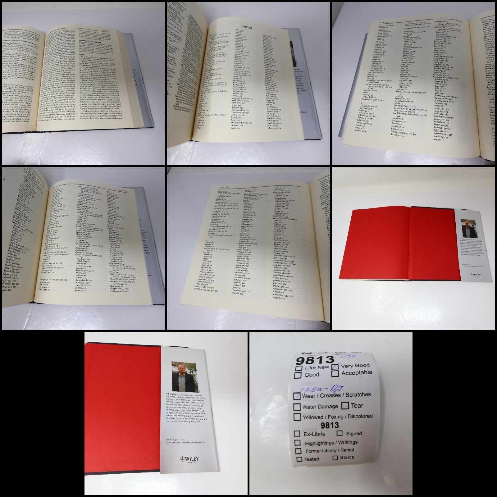 Encyclopedia of Jewish Food Gil Marks Wiley 2010 HC DJ Cookbook Jews Judaism