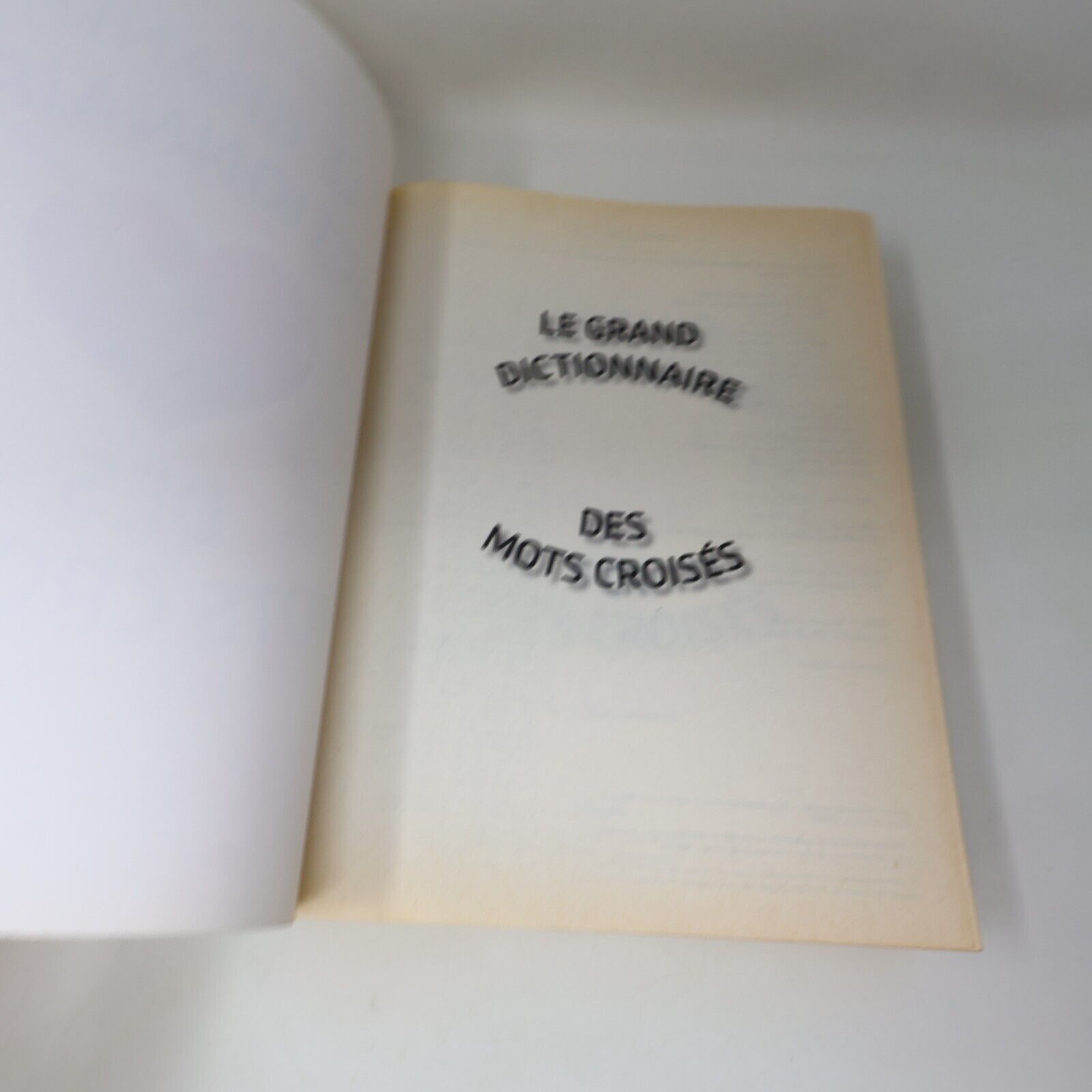 2014 Le Grand Dictionnaire des Mots Croisés Édition Augmentée Lise Beaudry Livre