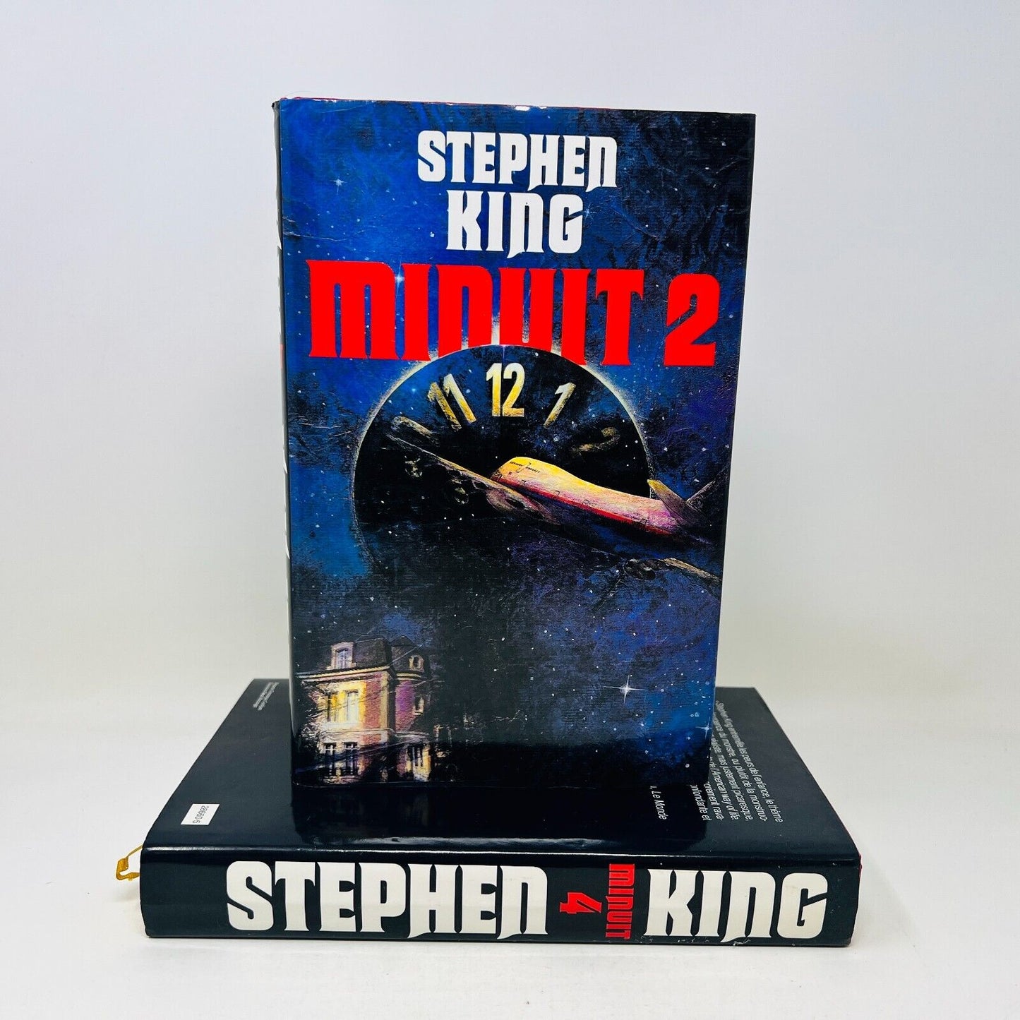 Minuit 2 & 4 de Stephen King Lot France Loisirs en Français/French Hardcover 90s