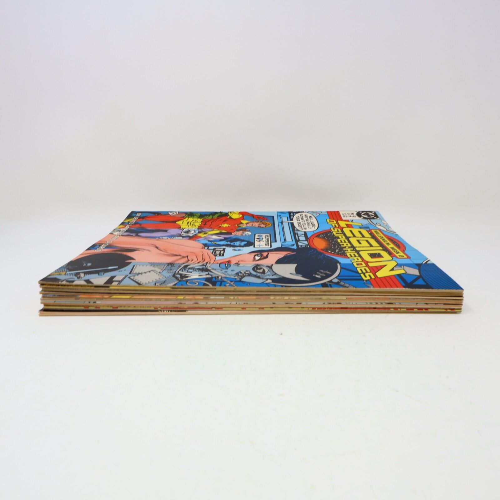 Lot 10 Comics Legion of Super-Heroes #42, 47-48, 51-56, 58 DC Levitz 1980s