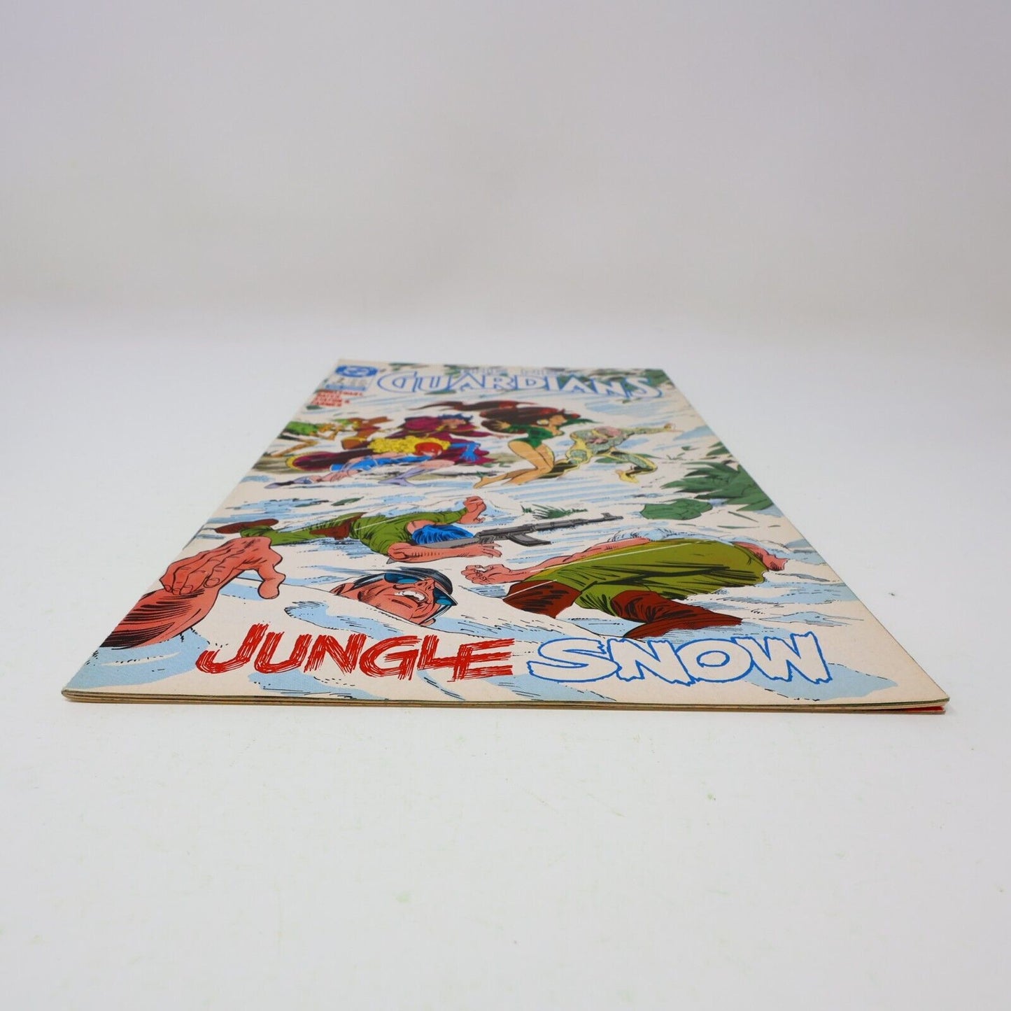1988 Jungle Snow The New Guardians #2 Englehart/Bates/Staton/Farmer DC Comic 80s