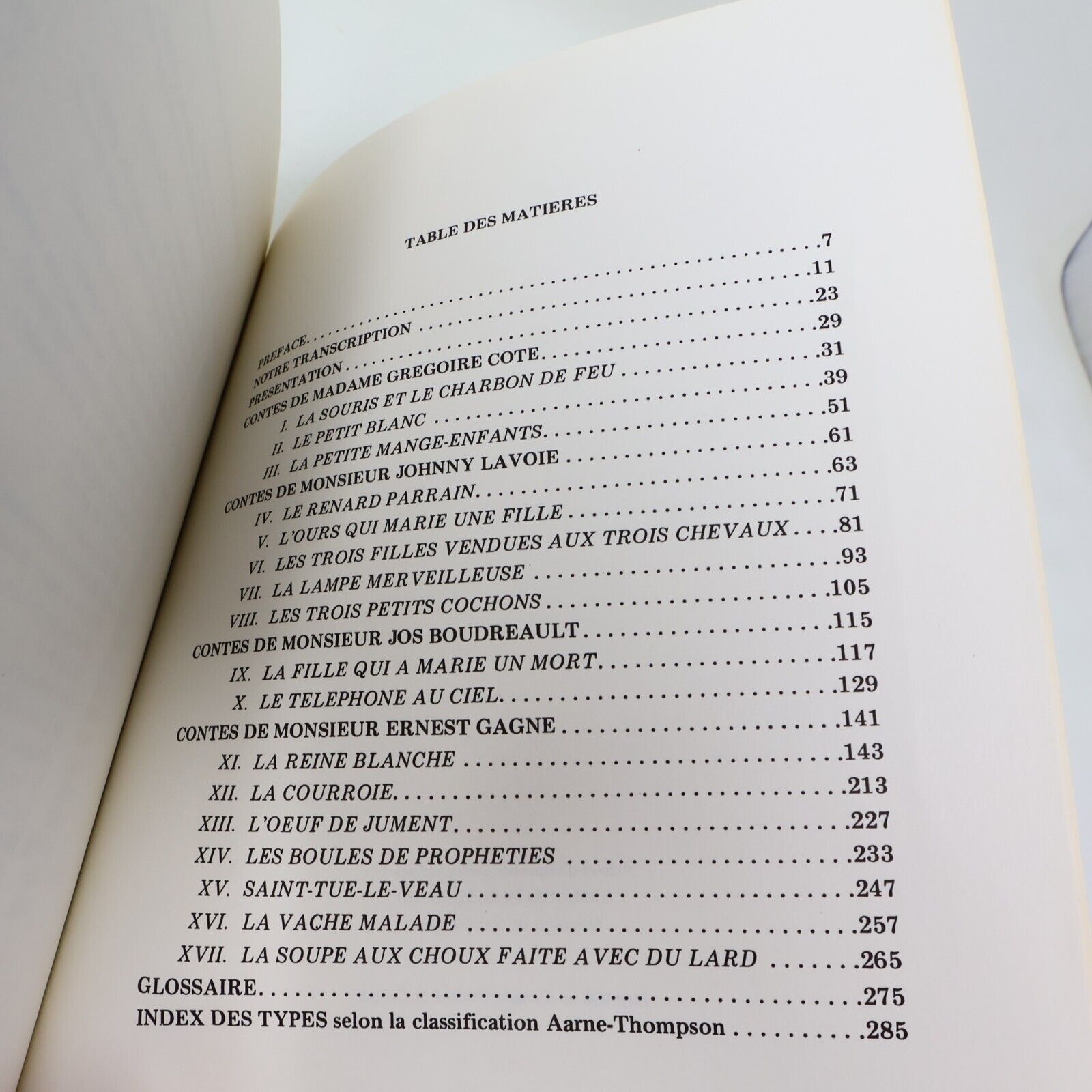 1980 Menteries Drôles et Merveilleuses Contes Traditionnels du Saguenay Quinze