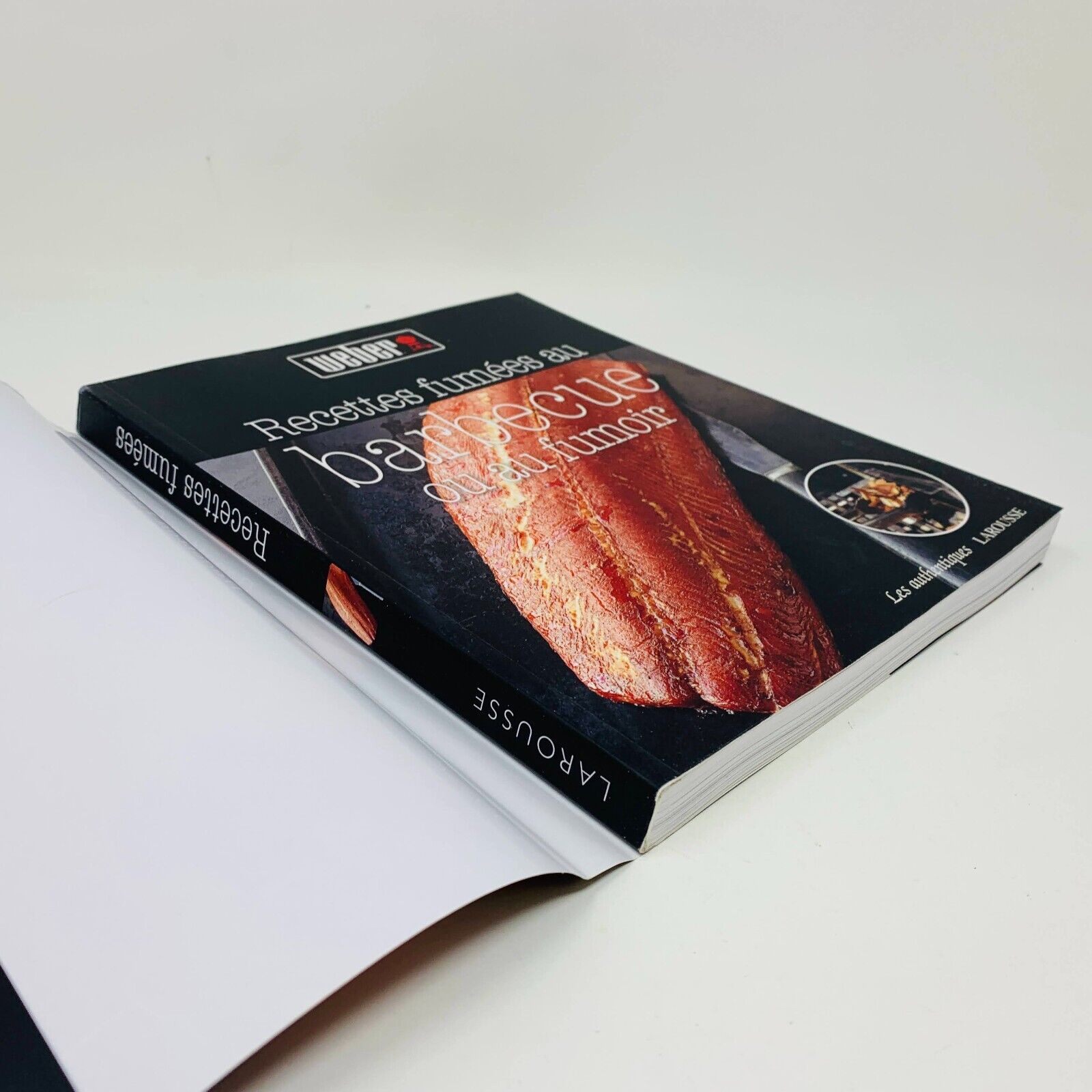 2012 Recettes Fumées au Barbecue ou au Fumoir Larousse/Weber Livre Cuisine BBQ