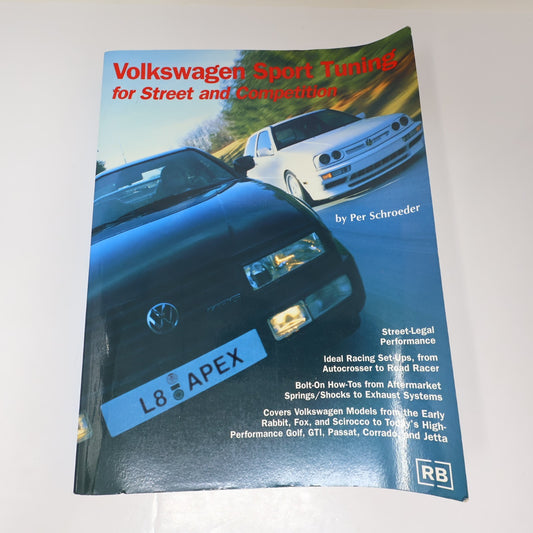 Volkswagen Sport Tuning For Street and Competition Per Schroeder Robert Bentley