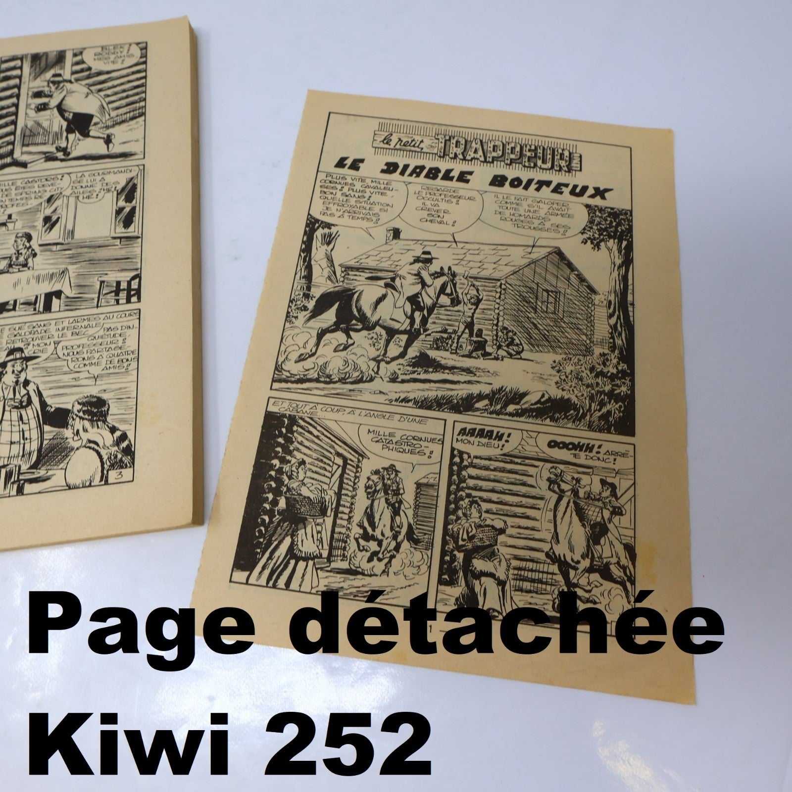 Tipi/Néro Kid/Kiwi/Yampa/Rodeo Lot 6 Bandes dessinées Western Français 1974-76