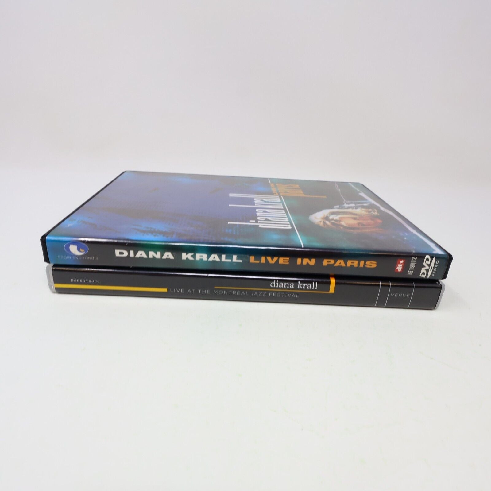 Diana Krall Live at the Montreal Jazz Festival / Live in Paris Lot of 2 DVD NTSC