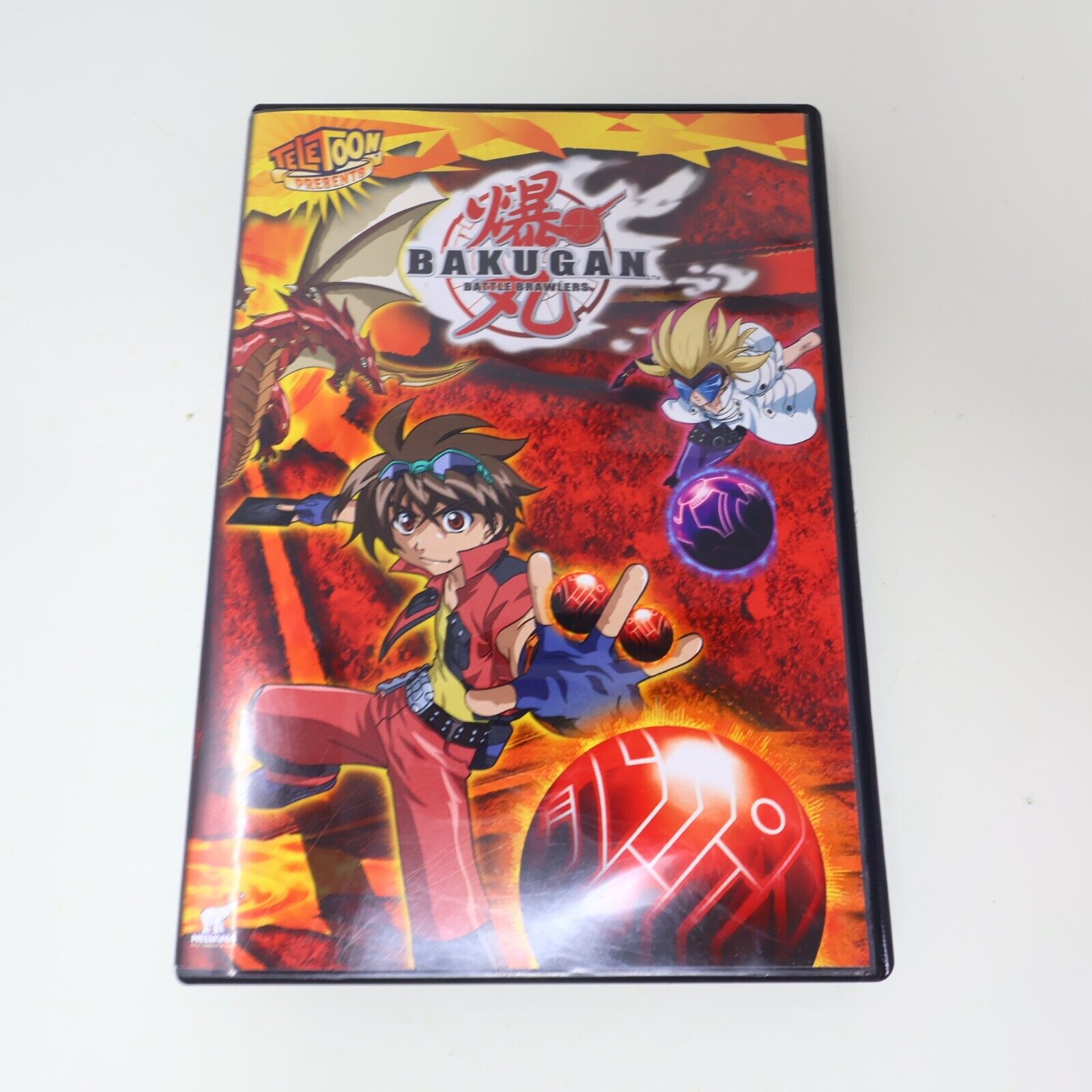 Bakugan Battle Brawlers #1-2-3-4 DVD Lot TeleToon English Français NTSC Tested