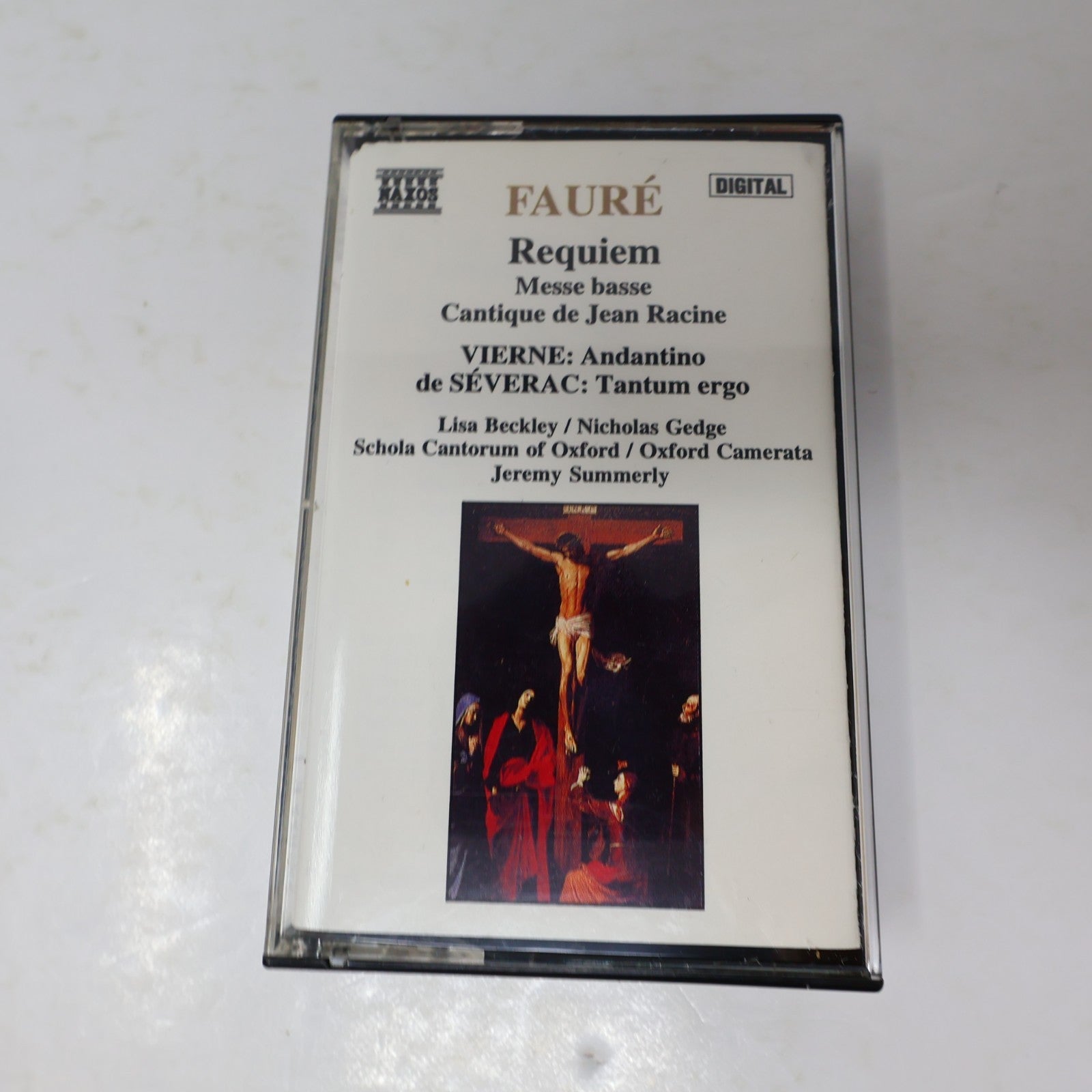 Fauré Requiem/Messe Basse/Cantique De Jean Racine Cassette Vierne/de Séverac