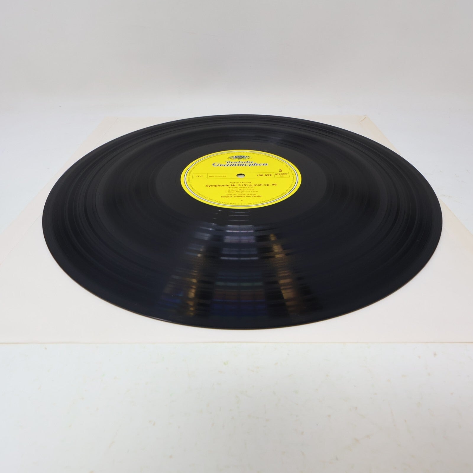 Herbert von Karajan Dvořák From The New World Symphonie Nr.9 (5) Record 138 922