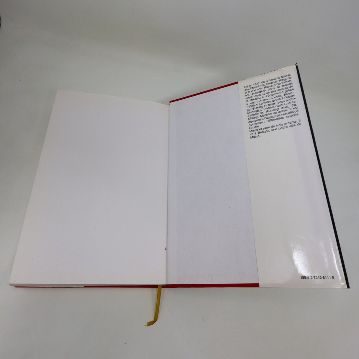 Lot 10 Livres Stephen King France-Loisirs/JCLattès Charlie Shinning Français