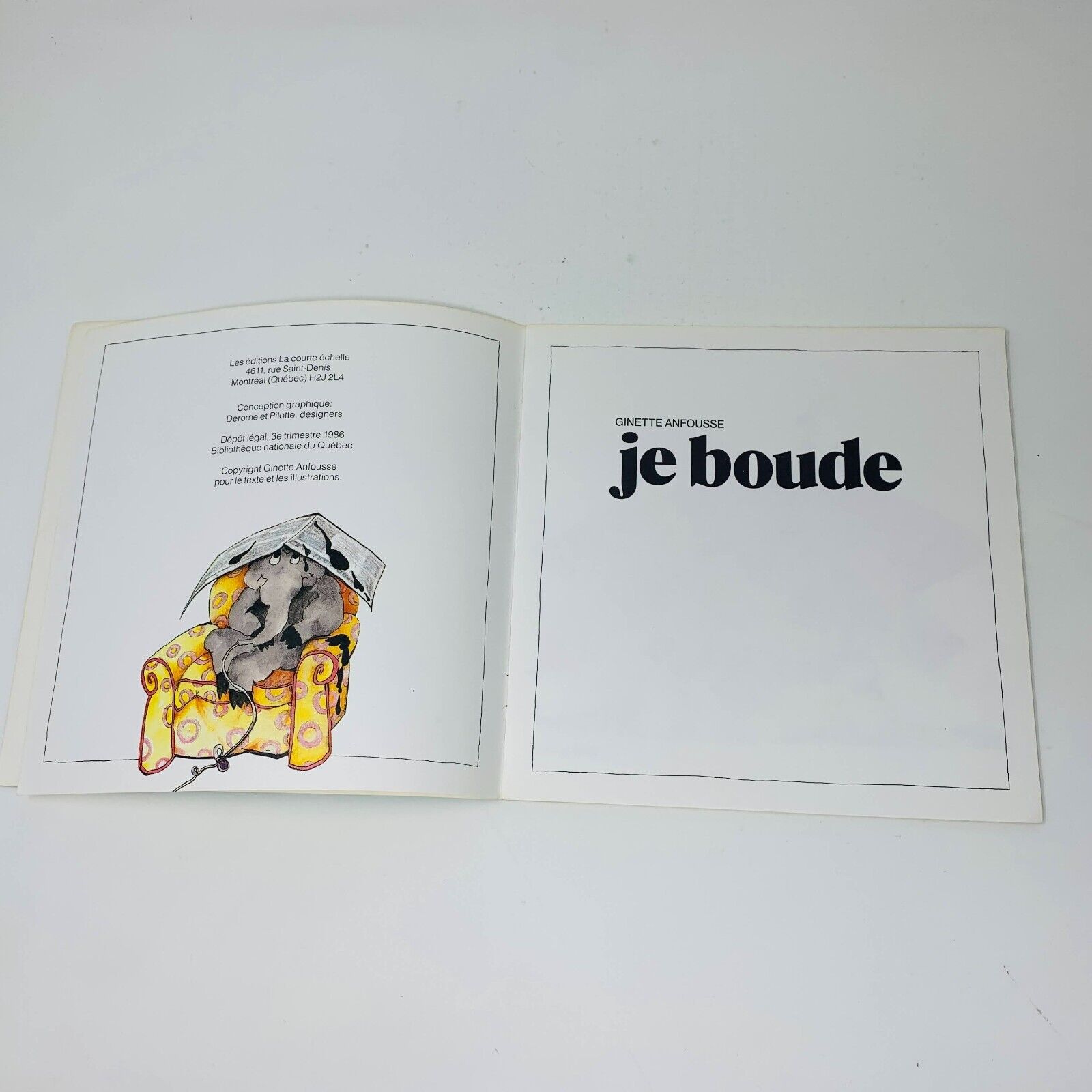 6x La Courte Échelle Lot de Livres Vintage pour Jeunes Enfants Français 70-90s