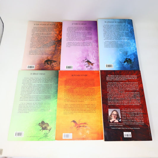 Les Enfants de la Terre 1-6 Français Série Complète Grand Format Auel Lot Livres