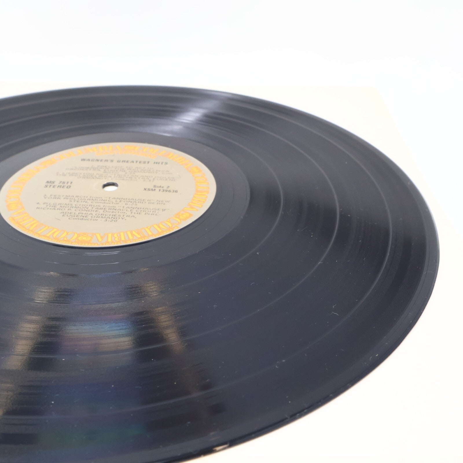 Wagner Greatest Hits Bernstein Szell Ormandy Masterworks LP Record Vinyl MS 7511