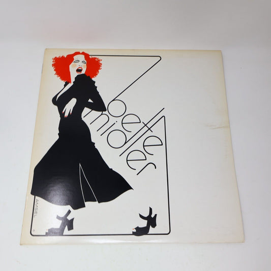 Bette Midler Self Titled LP Record Vinyl SD 7270 Atlantic Canada Poster Included