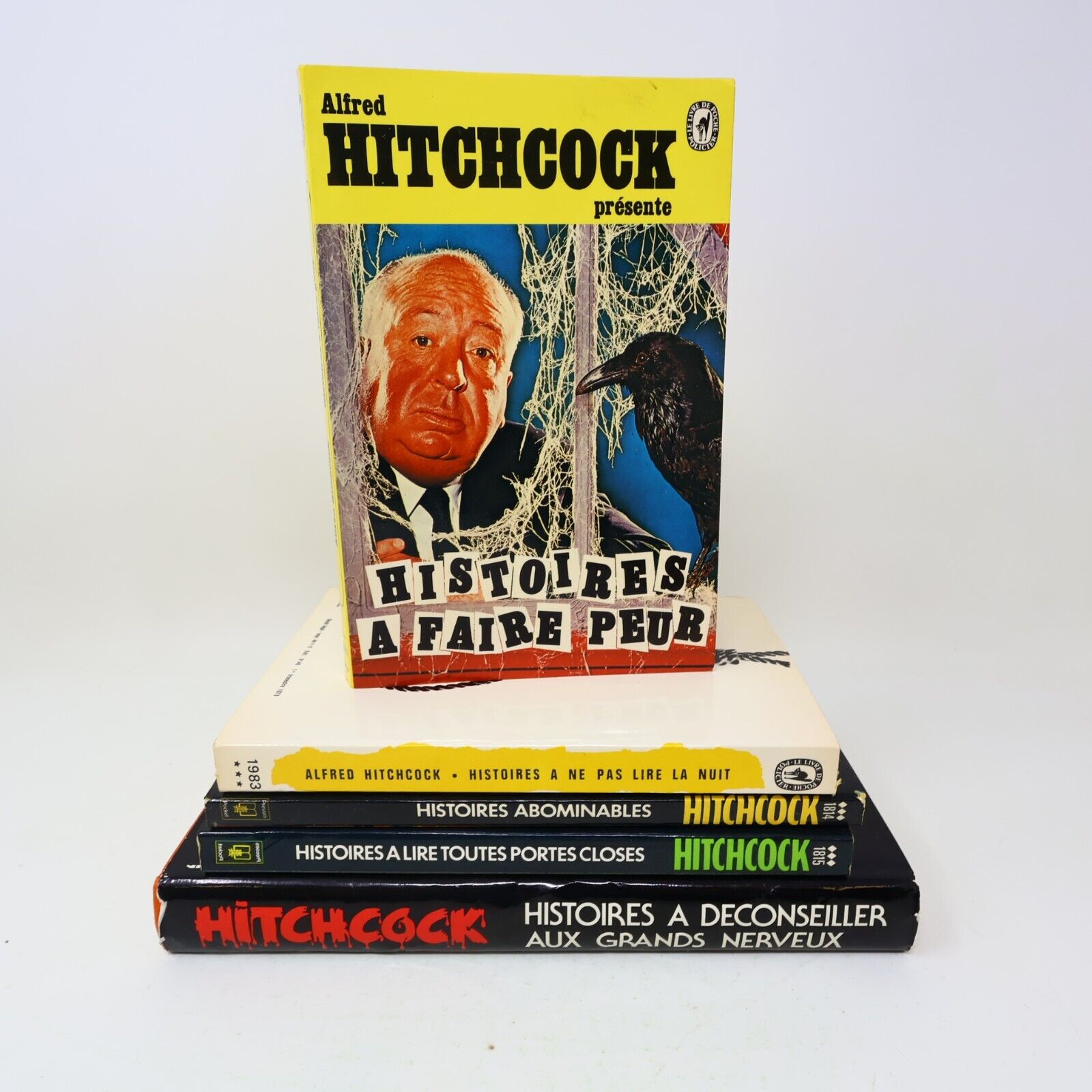 Alfred Hitchcock Horreur Thriller Lot 5 Livres Histoires Abominables Français
