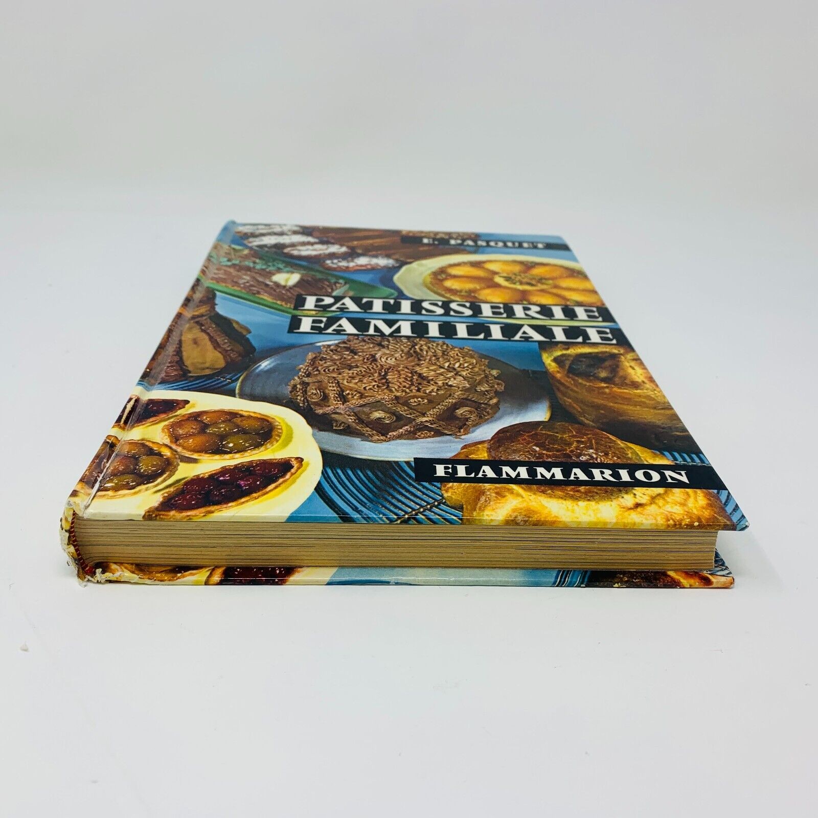 1958 Patisserie Familiale Flammarion Livre de Recettes Cuisine Pasquet Français