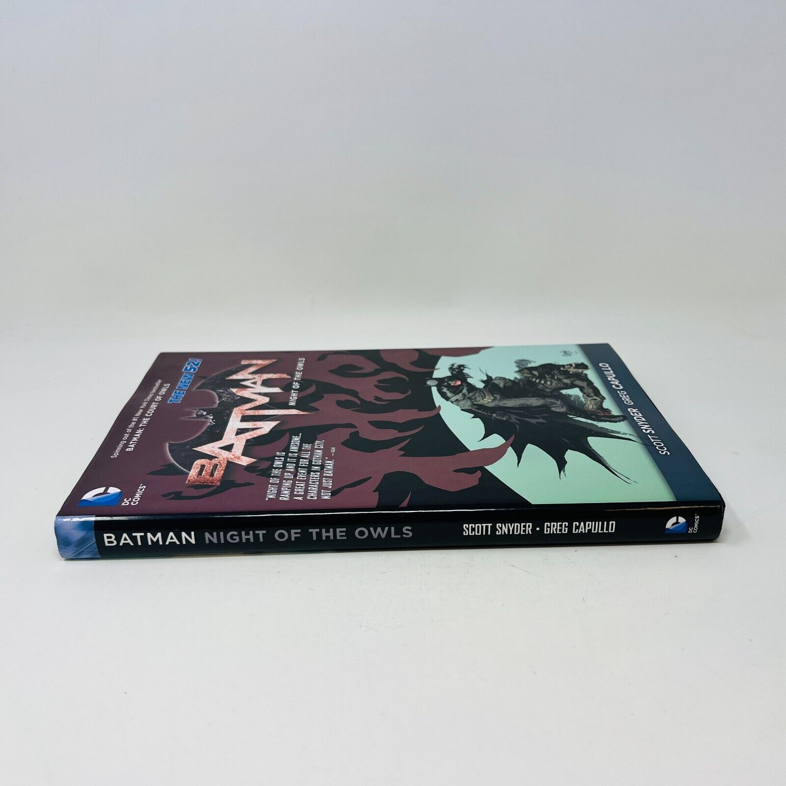 2013 Batman Night of the Owls DC Comics Hardcover DJ Scott Snyder/Greg Capullo