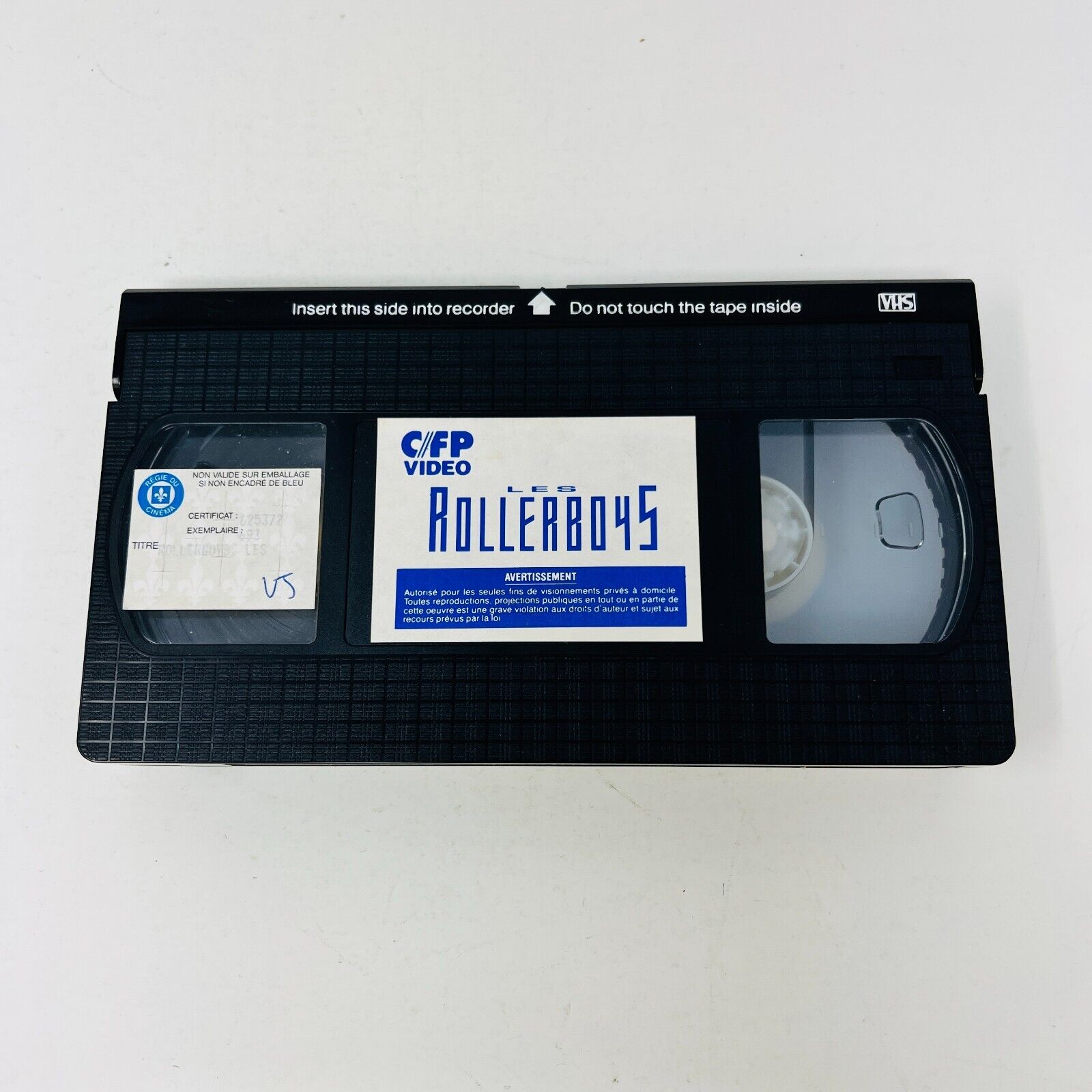 1991 Les Rollerboys VHS Testé Français/French Corey Haim Patricia Arquette NTSC