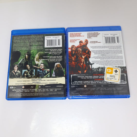The Walking Dead Season 8-9 Lot 2 Blu-ray English/Français #9 is Factory Sealed
