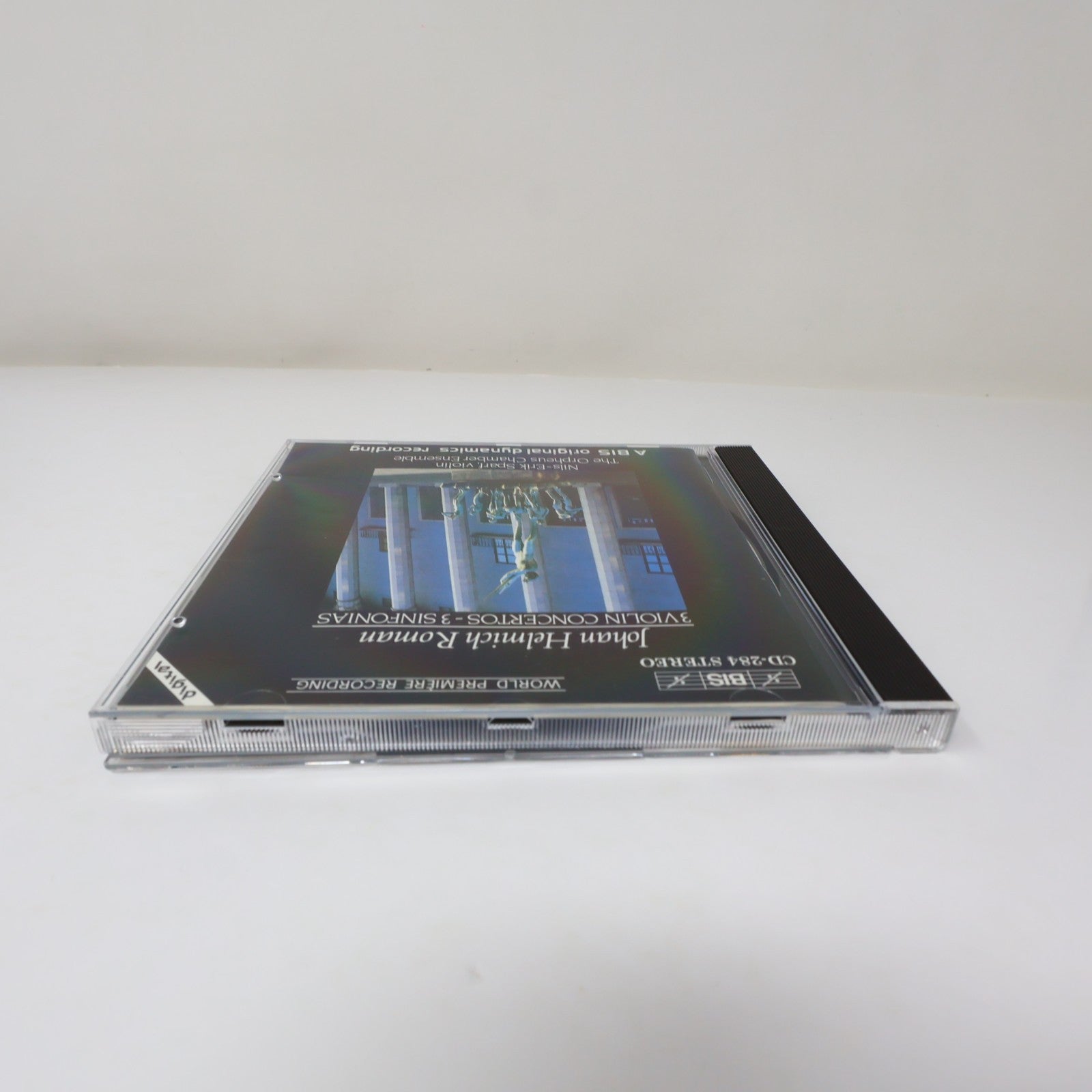 Johan Helmich Roman 3 Violin Concertos/3 Sinfonias CD Bis Nils-Erik Sparf