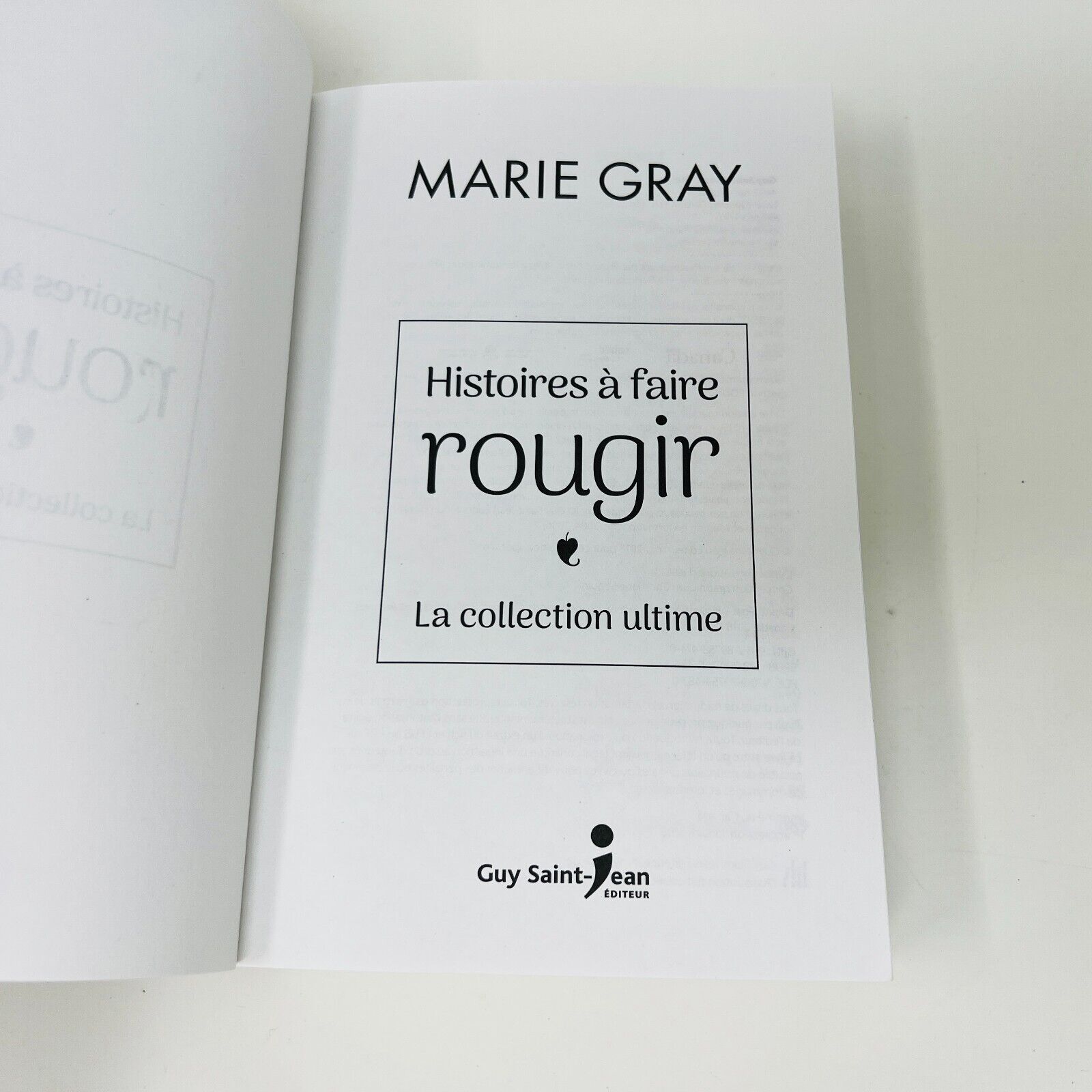 Histoires à Faire Rougir La Collection Ultime de Marie Gray Omnibus en Français