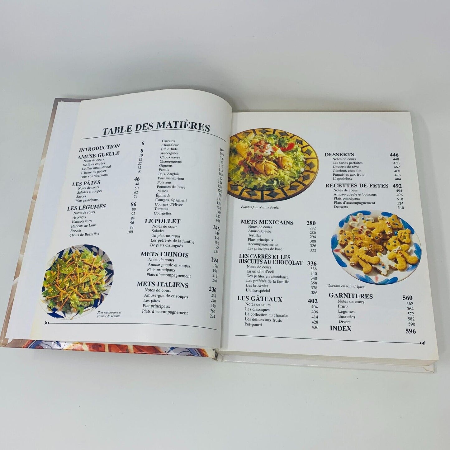1994 Le Cours de Cuisine Complet Étape par Étape Livre de Recettes Cuisine HC