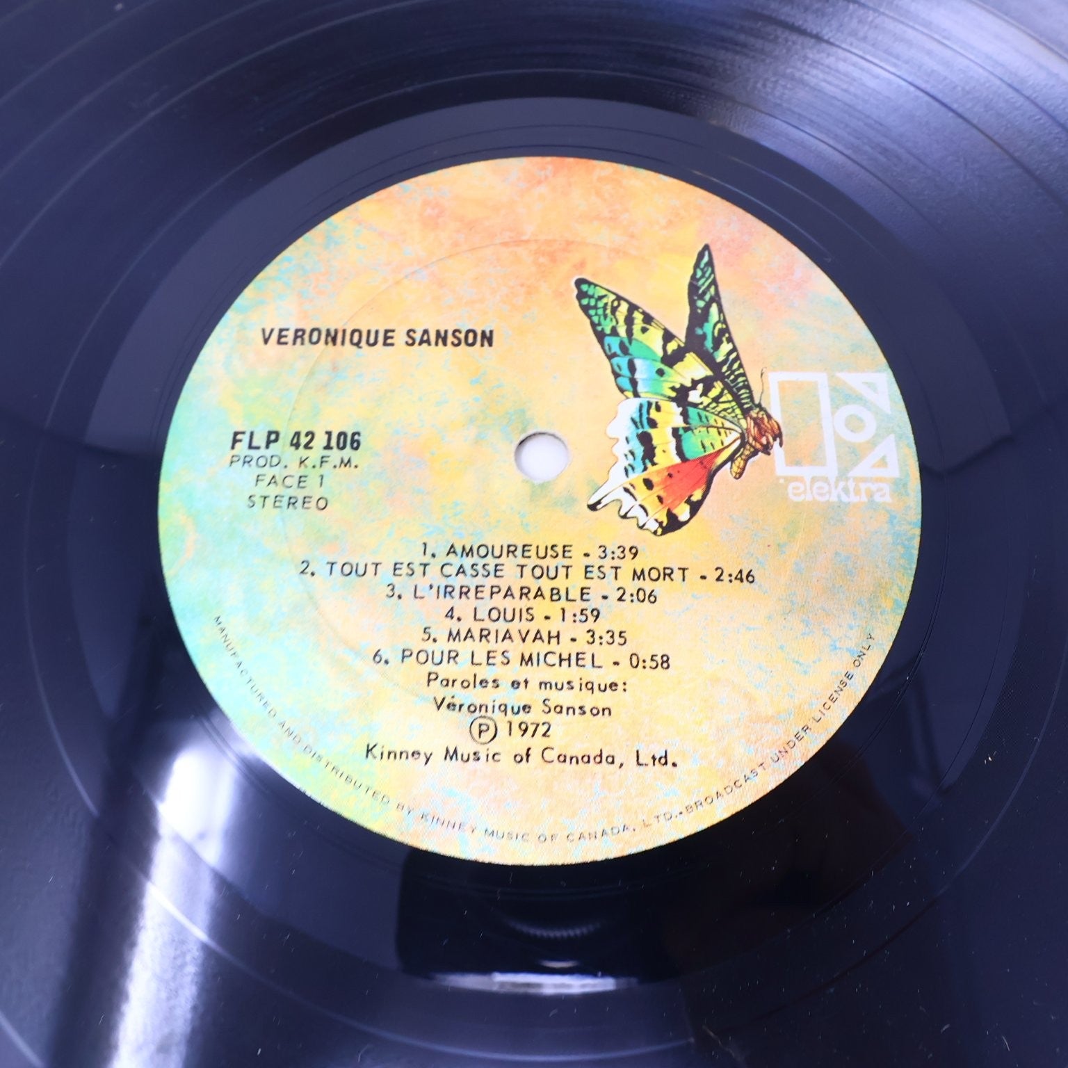 Veronique Sanson Lot 3 Disques Le Maudit/De L'Autre Côté De Mon Rêve 1972-74