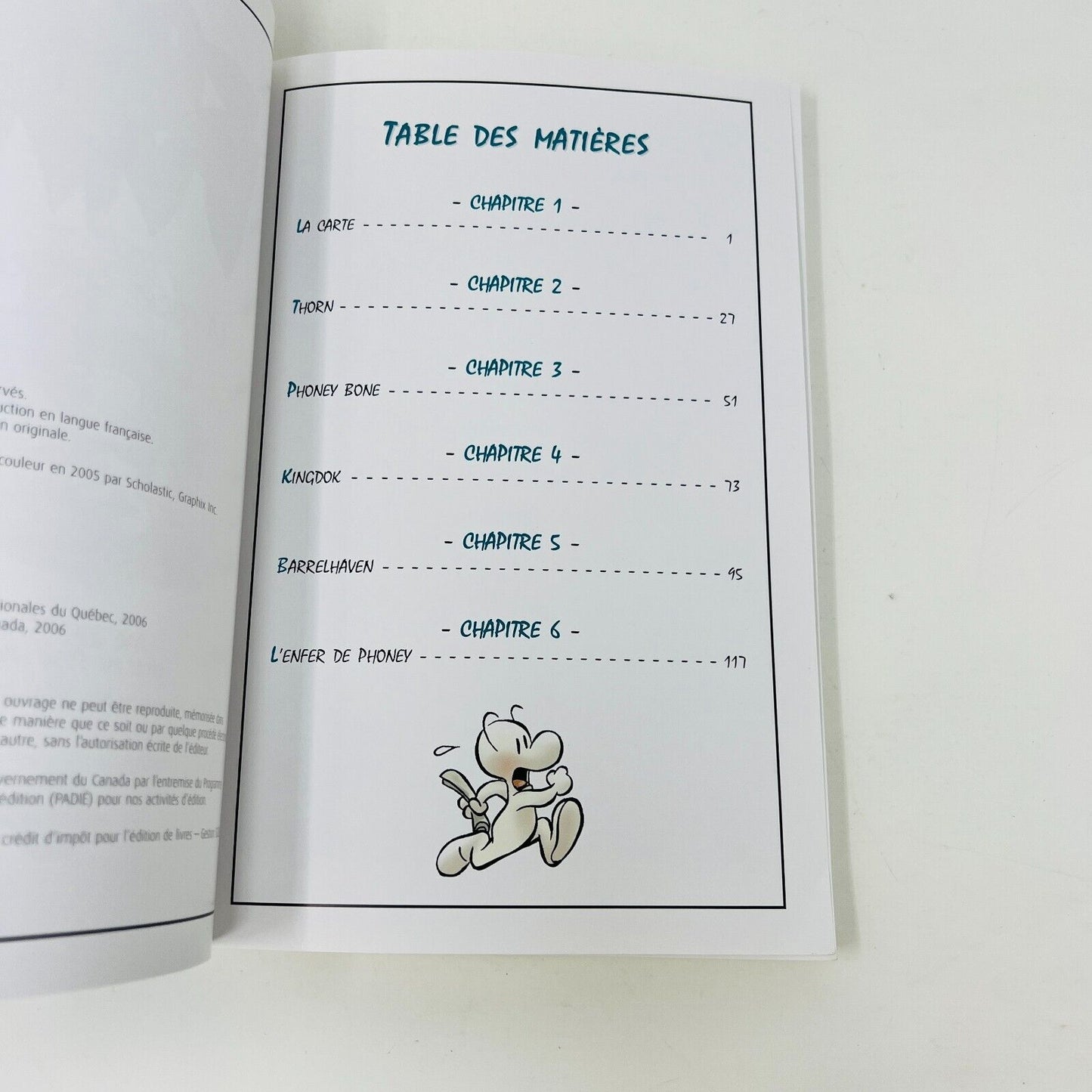 Bone #1-2-3-4-5 Lot de Bandes Dessinées de Jeff Smith en Français/French