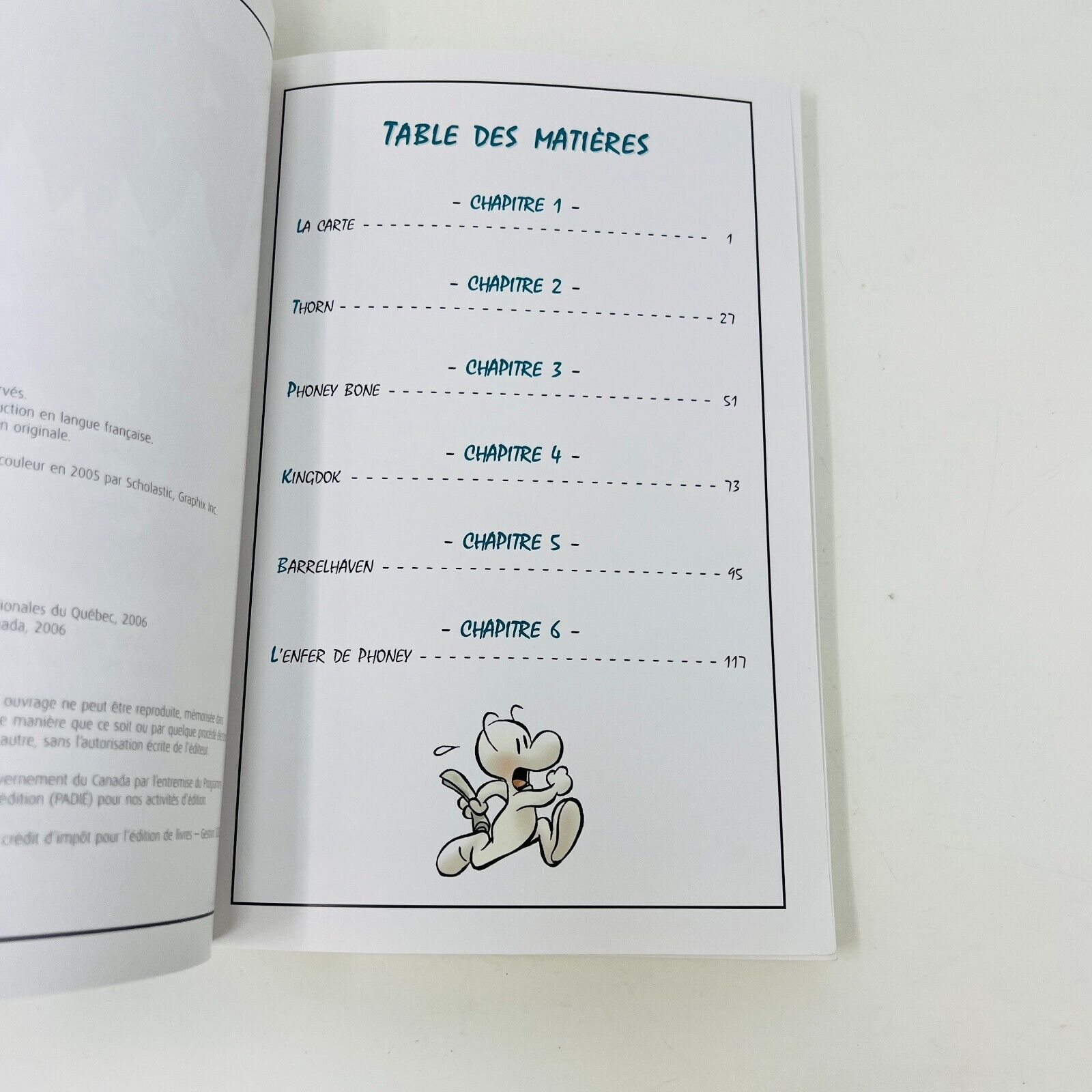 Bone #1-2-3-4-5 Lot de Bandes Dessinées de Jeff Smith en Français/French