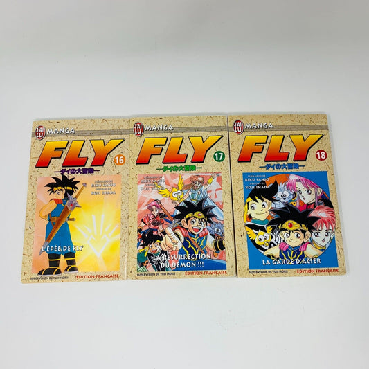 Fly 16-17-18 J'ai Lu Mangas Français Riku Sanjo Koji Inada Dragon Quest Lot de 3