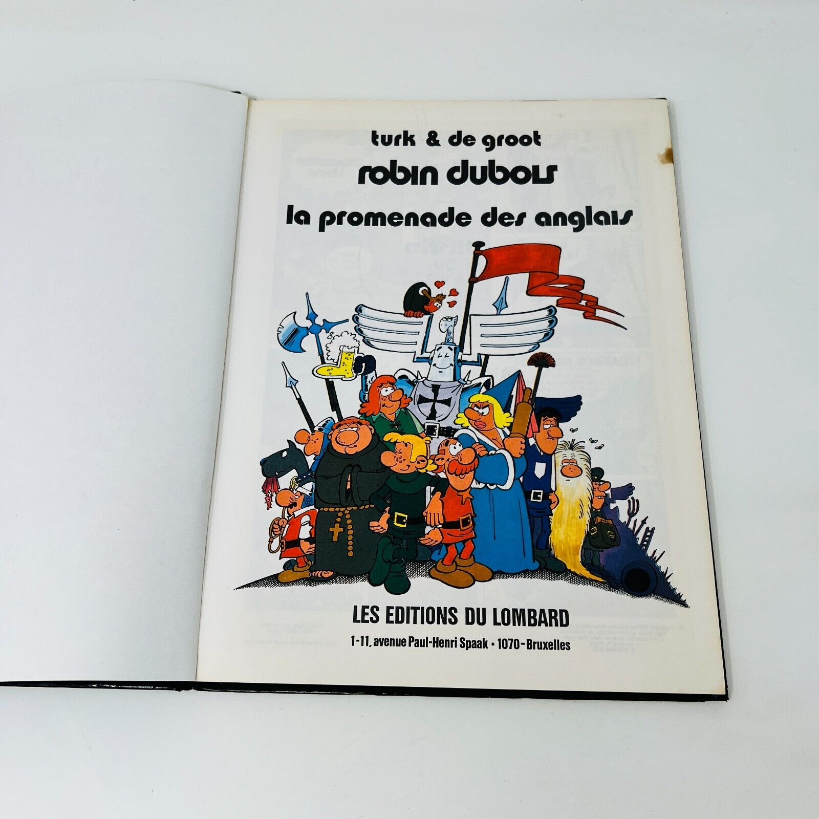 6x Robin Dubois Dargaud Turk & De Groot Lot Bandes Dessinées BD #6-7 9 12-13 15