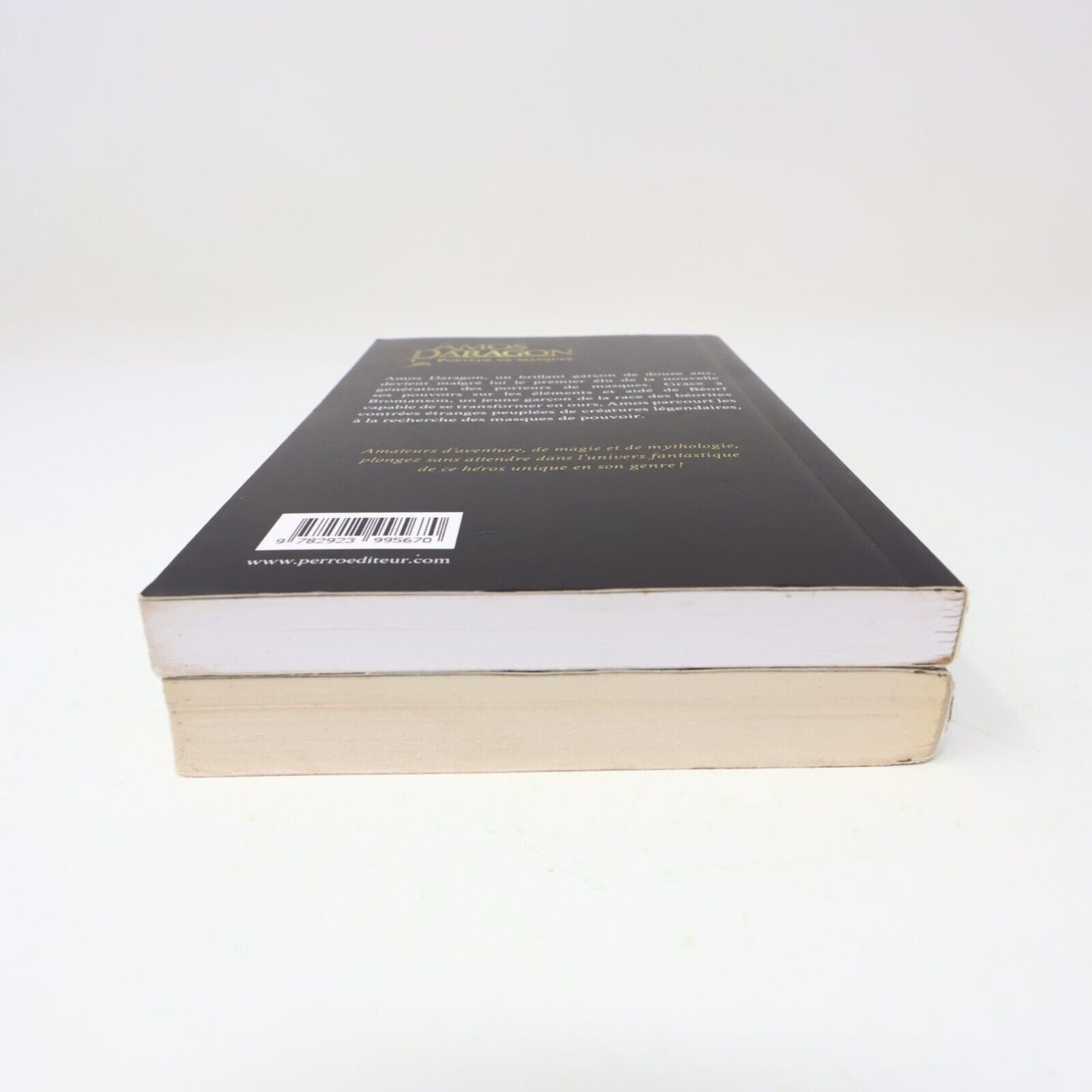Lot 2 Livres Amos Daragon #1, 3 Bryan Perro Perro Éditeur Fantastique Français