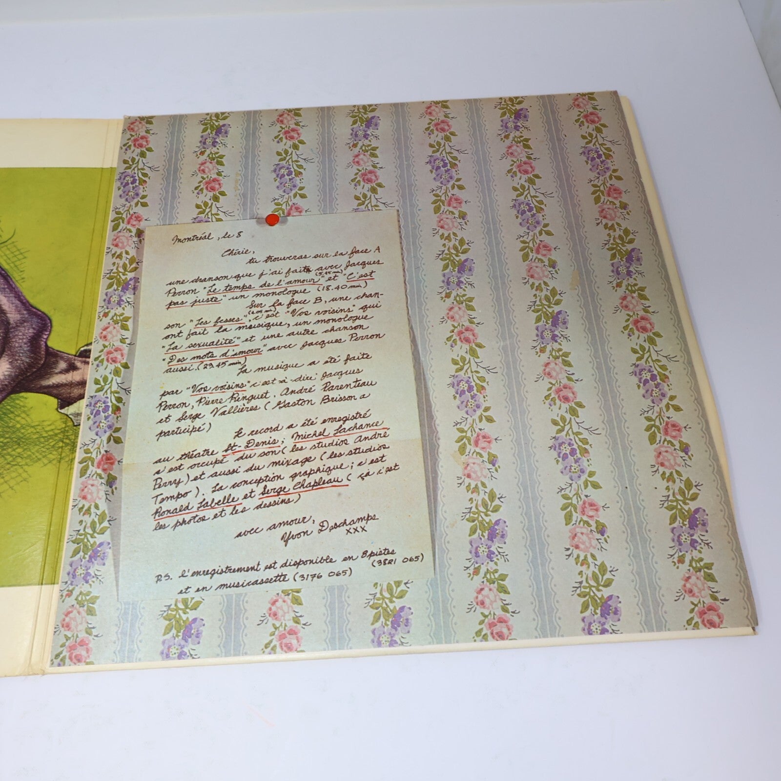 Yvon Deschamps Lot 3 Disques Record Bill 22/L'Argent ou Le Bonheur/La Sexualité
