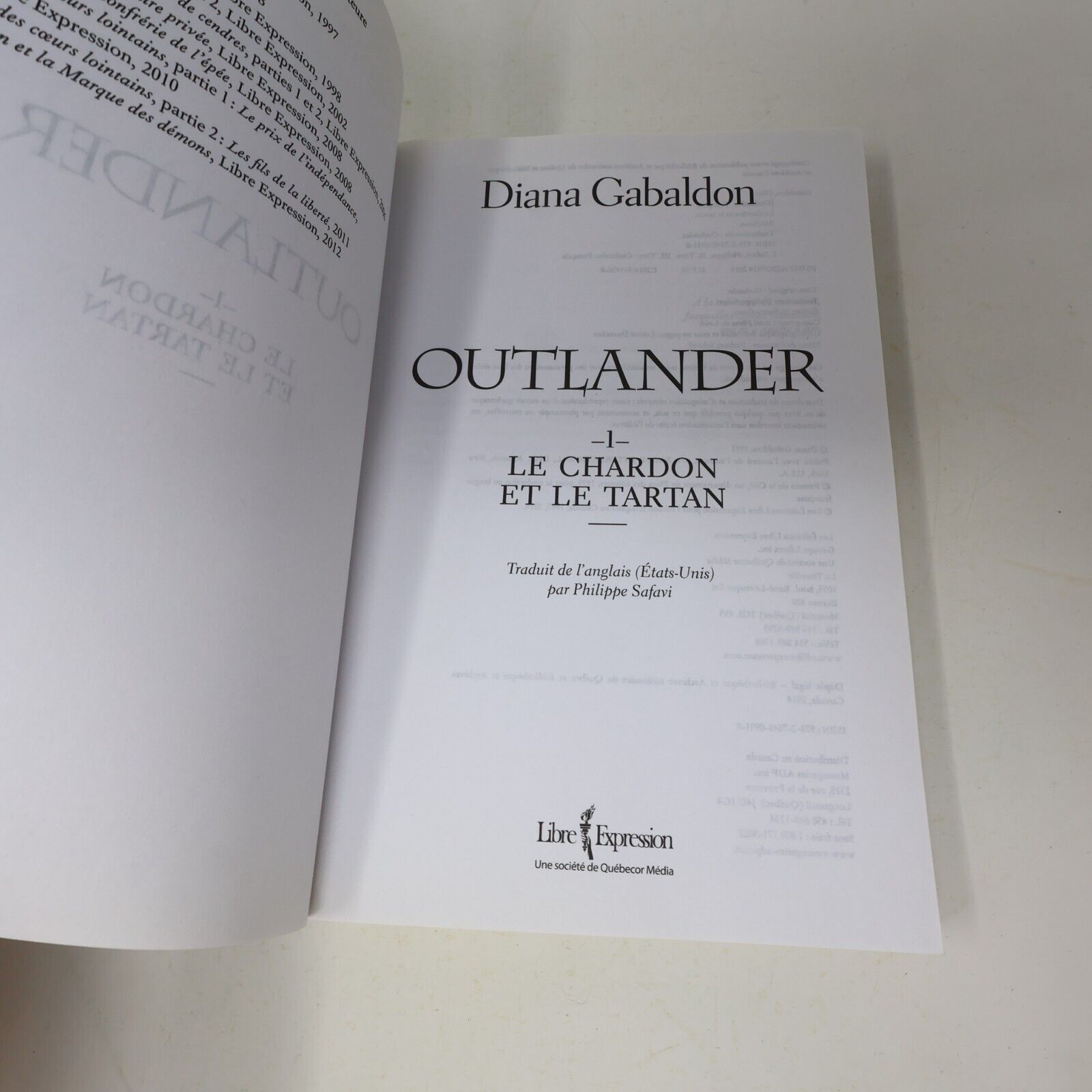 Le Chardon et le Tartan Outlander Lot 13 Livres Diana Gabaldon Français French