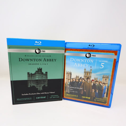 Downton Abbey Blu-ray Lot 2015 Limited Edition Seasons #1-3 & 5 Michelle Dockery